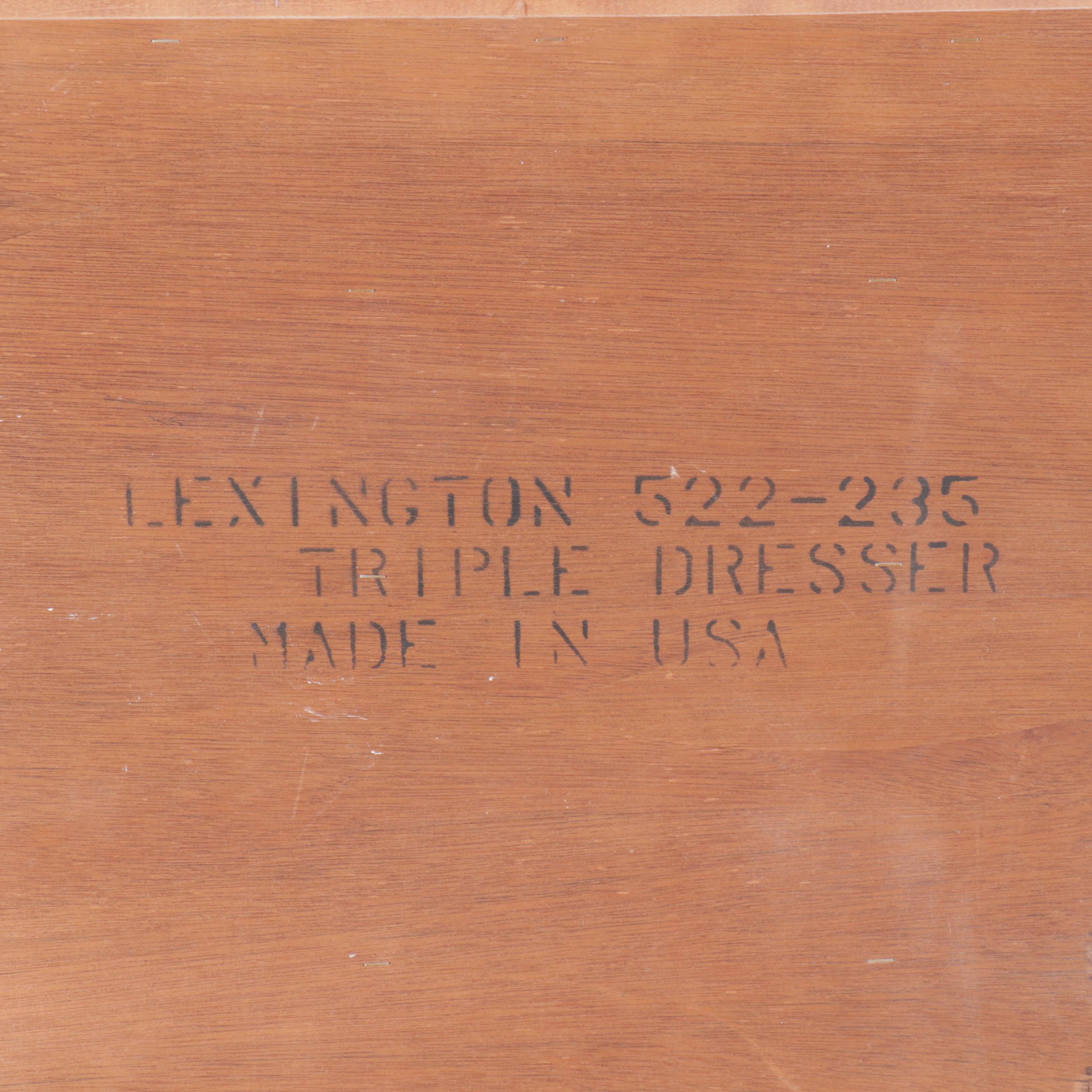 Lexington Shaker Style Cherry Tripple Dresser