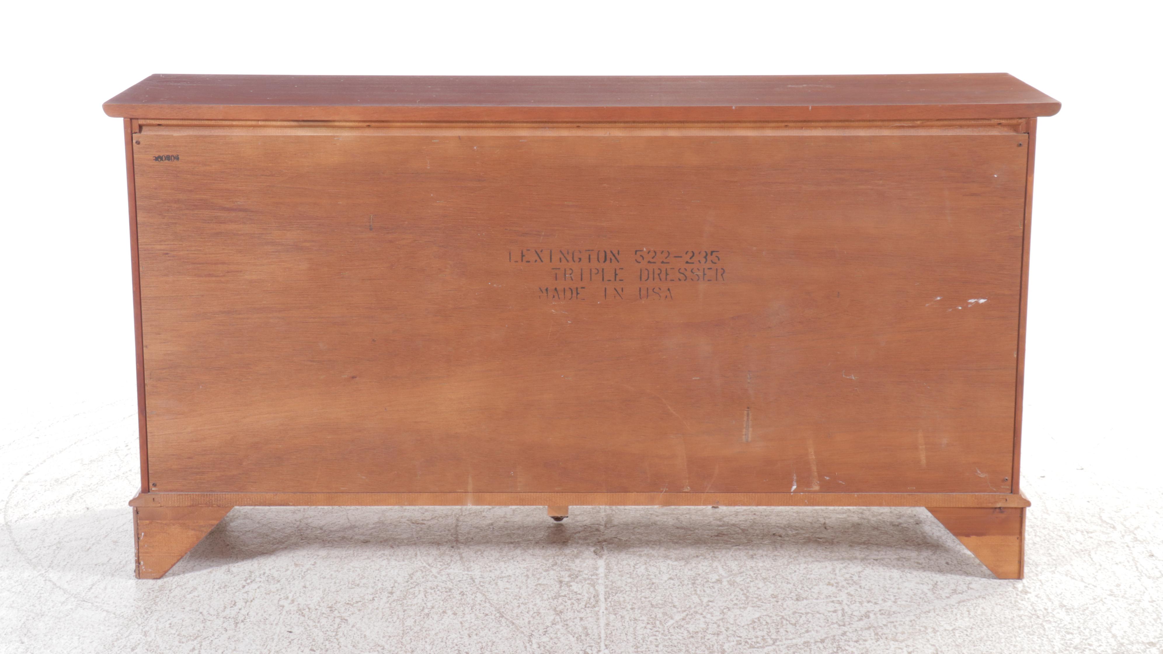 Lexington Shaker Style Cherry Tripple Dresser