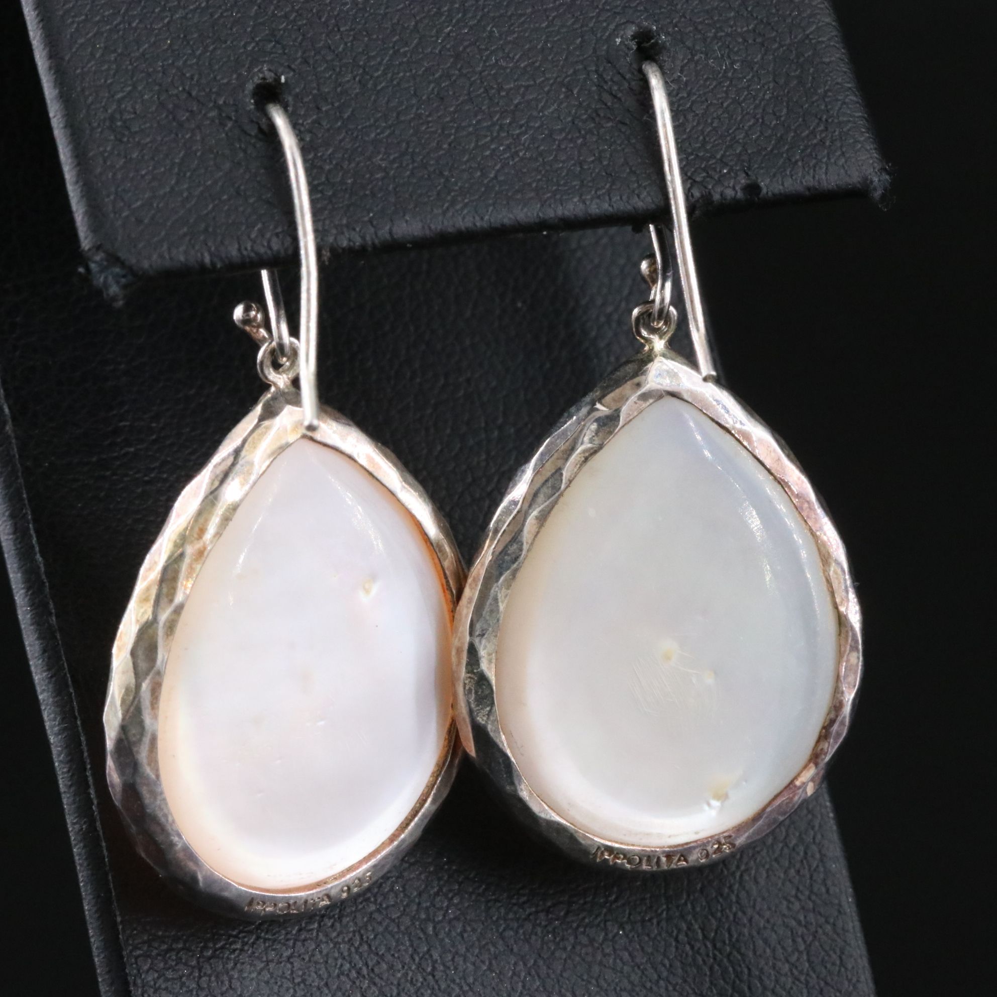 Ippolita Rock Candy Sterling Quartz and Mother of Pearl Teardrop Earrings