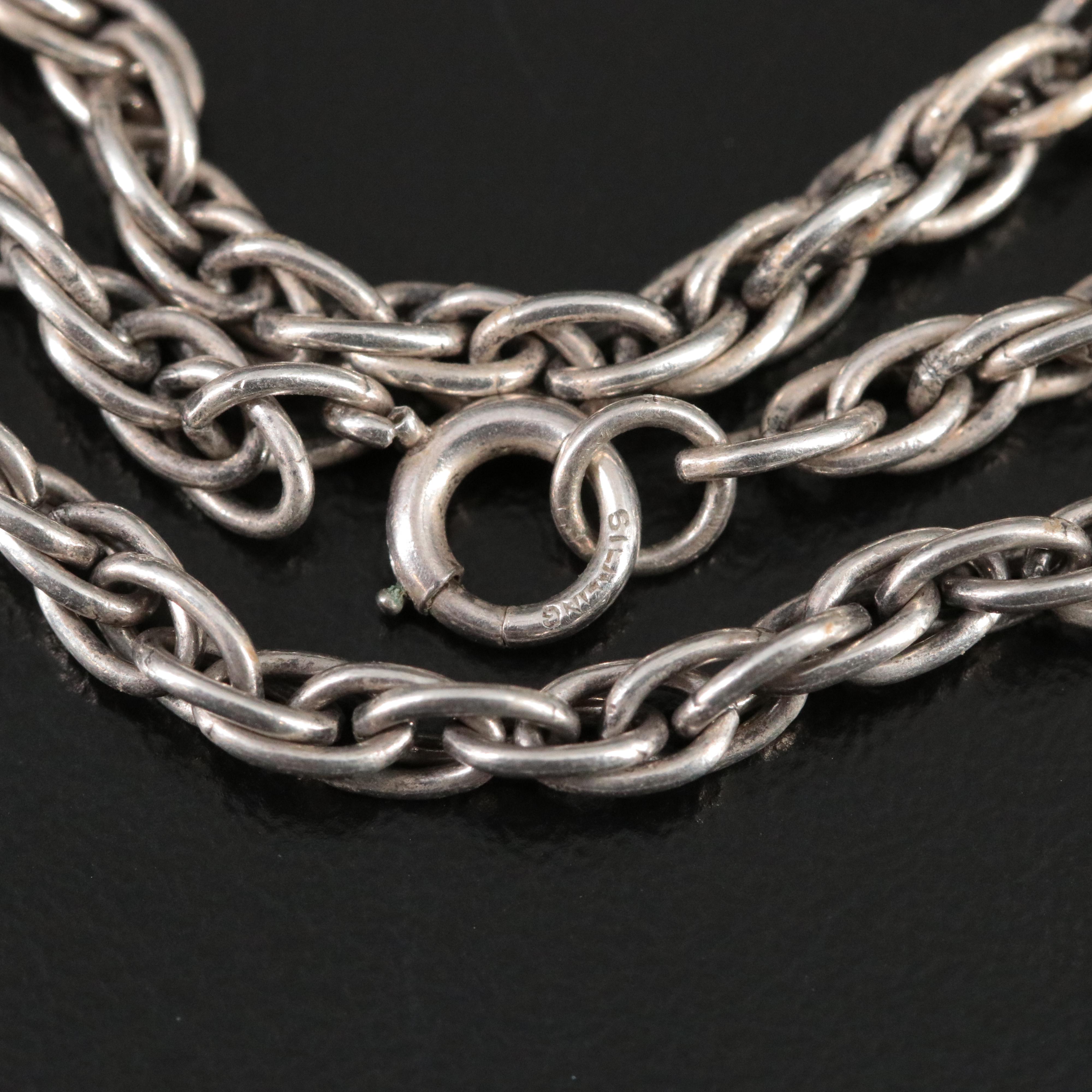 Vintage Gem Stone Cross Pendant and Pendant Necklaces