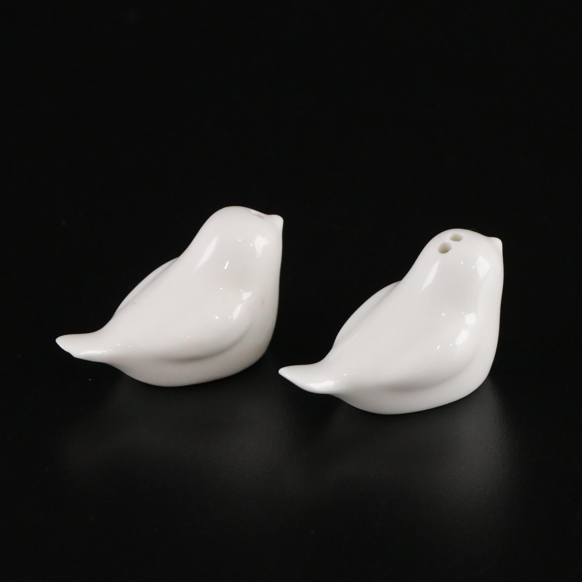 White Ceramic Espresso Set with Creamer, Cups & More