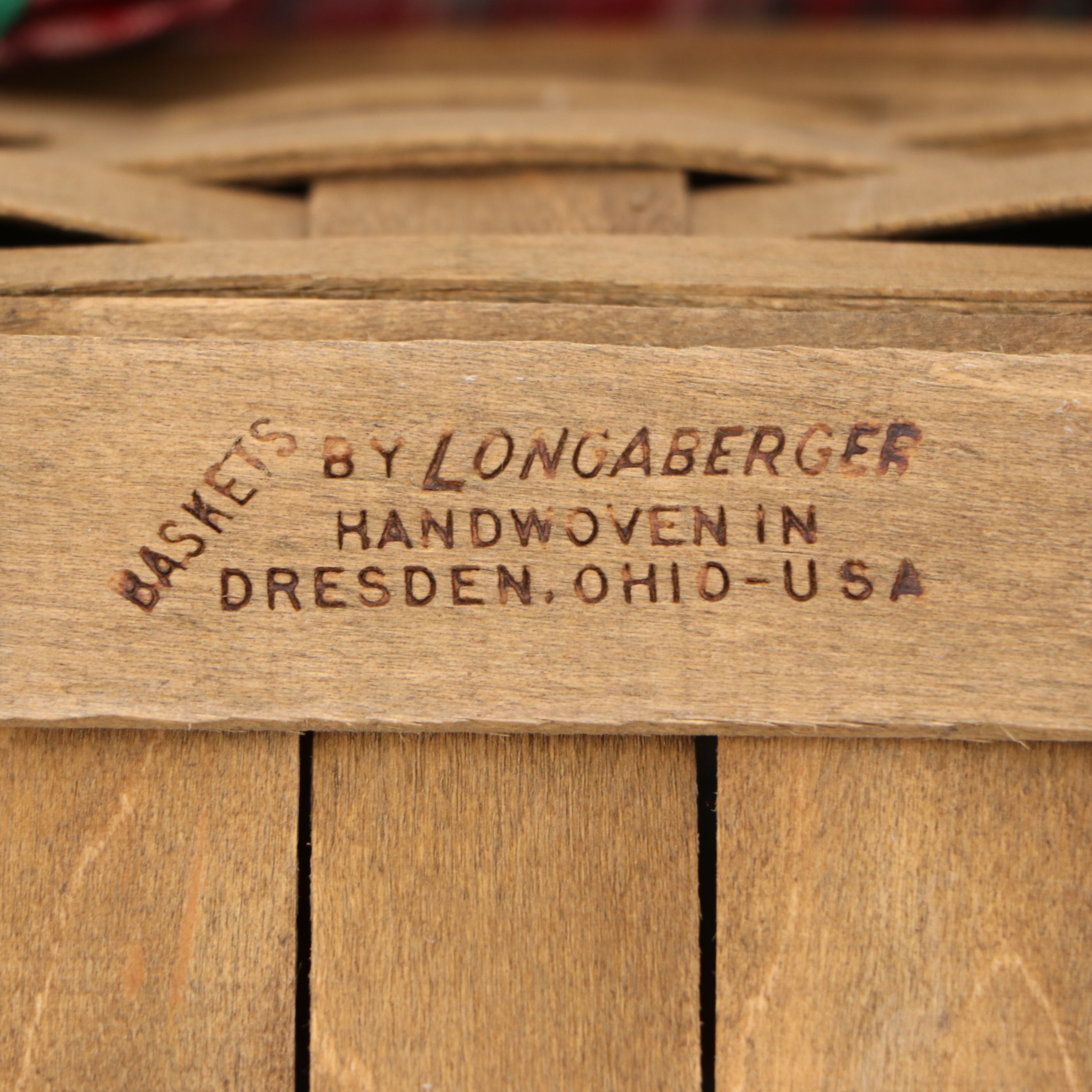 Longaberger Baskets with Fabric Liners