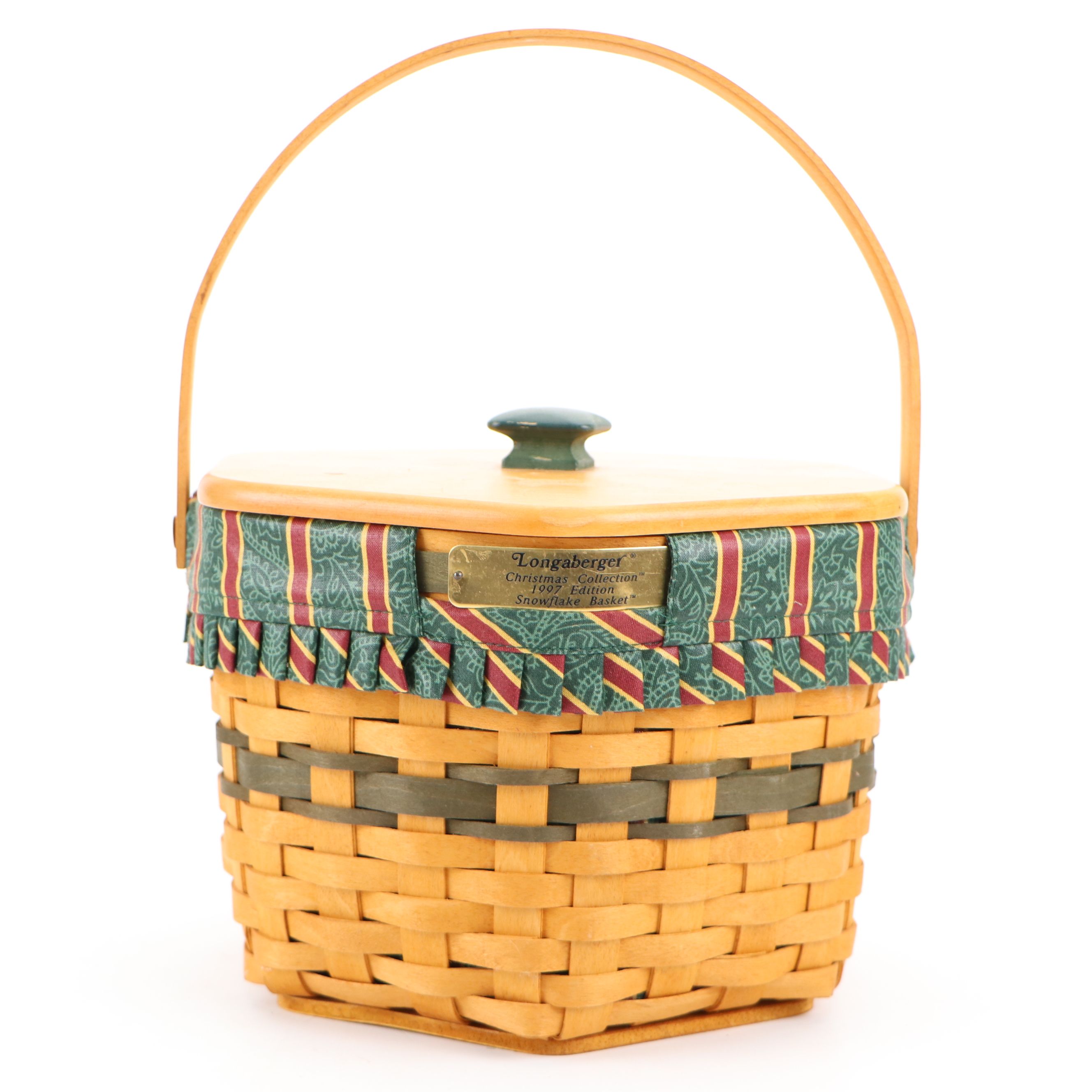 Longaberger Baskets with Fabric Liners