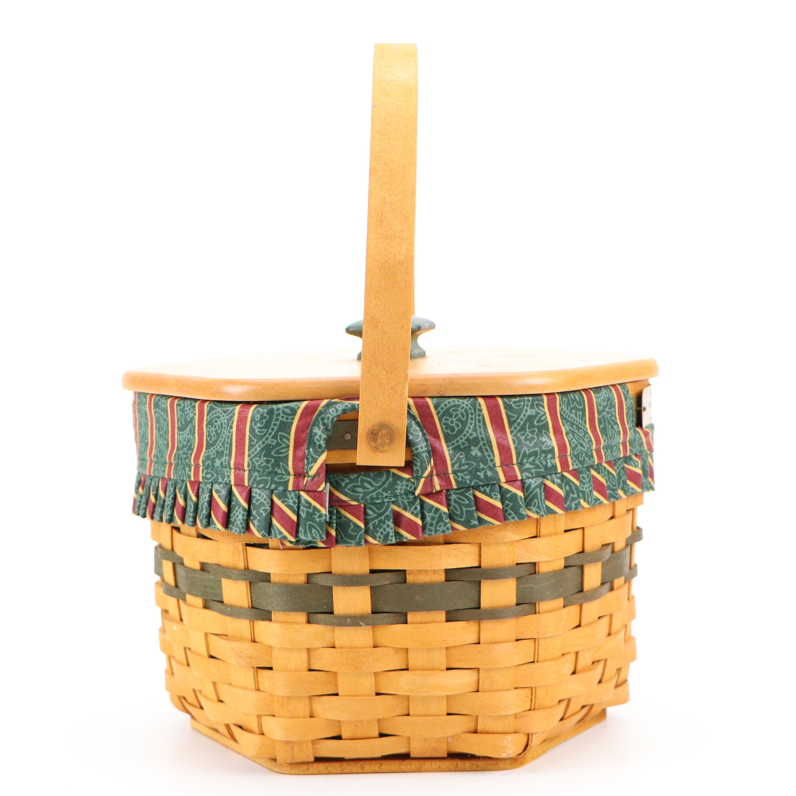Longaberger Baskets with Fabric Liners