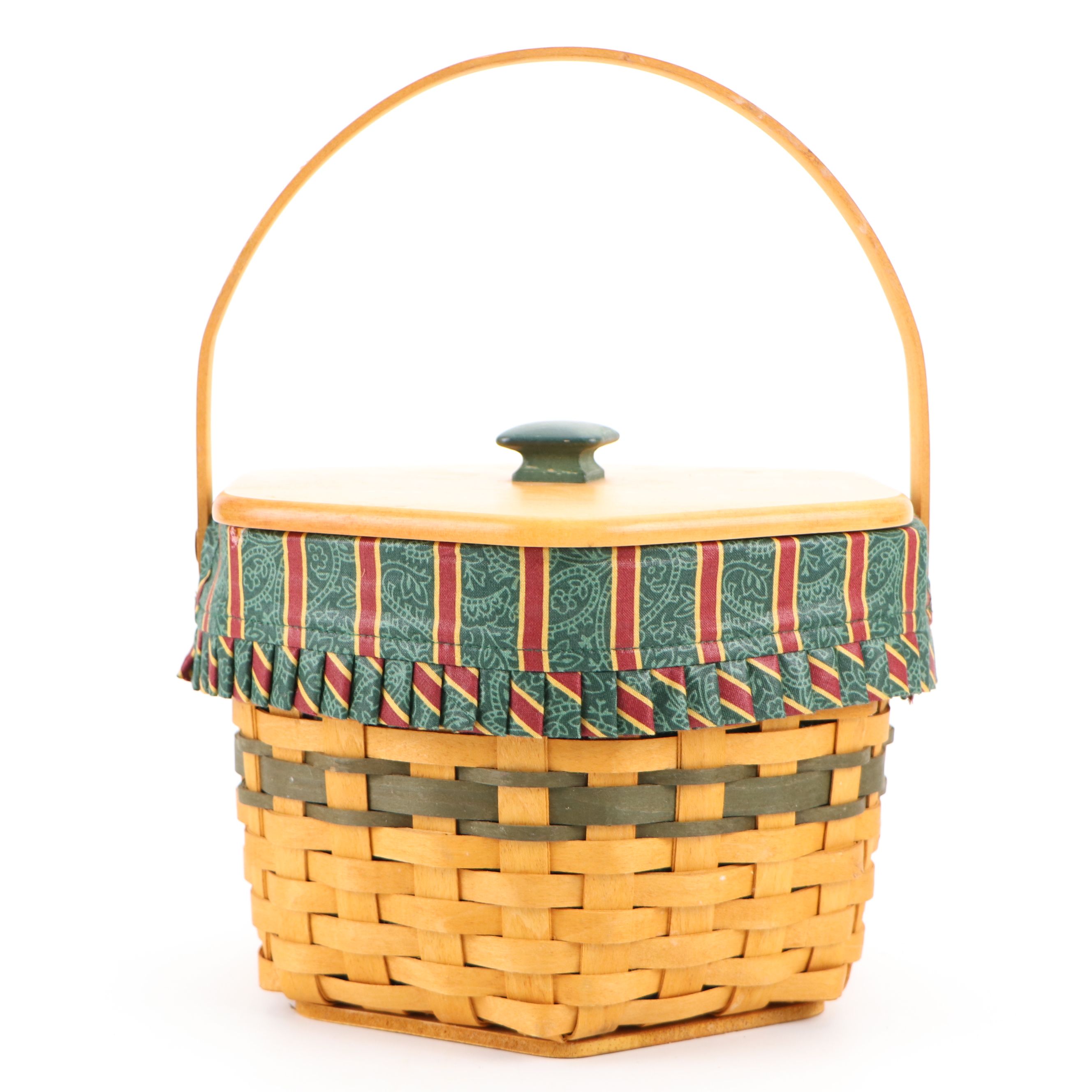 Longaberger Baskets with Fabric Liners