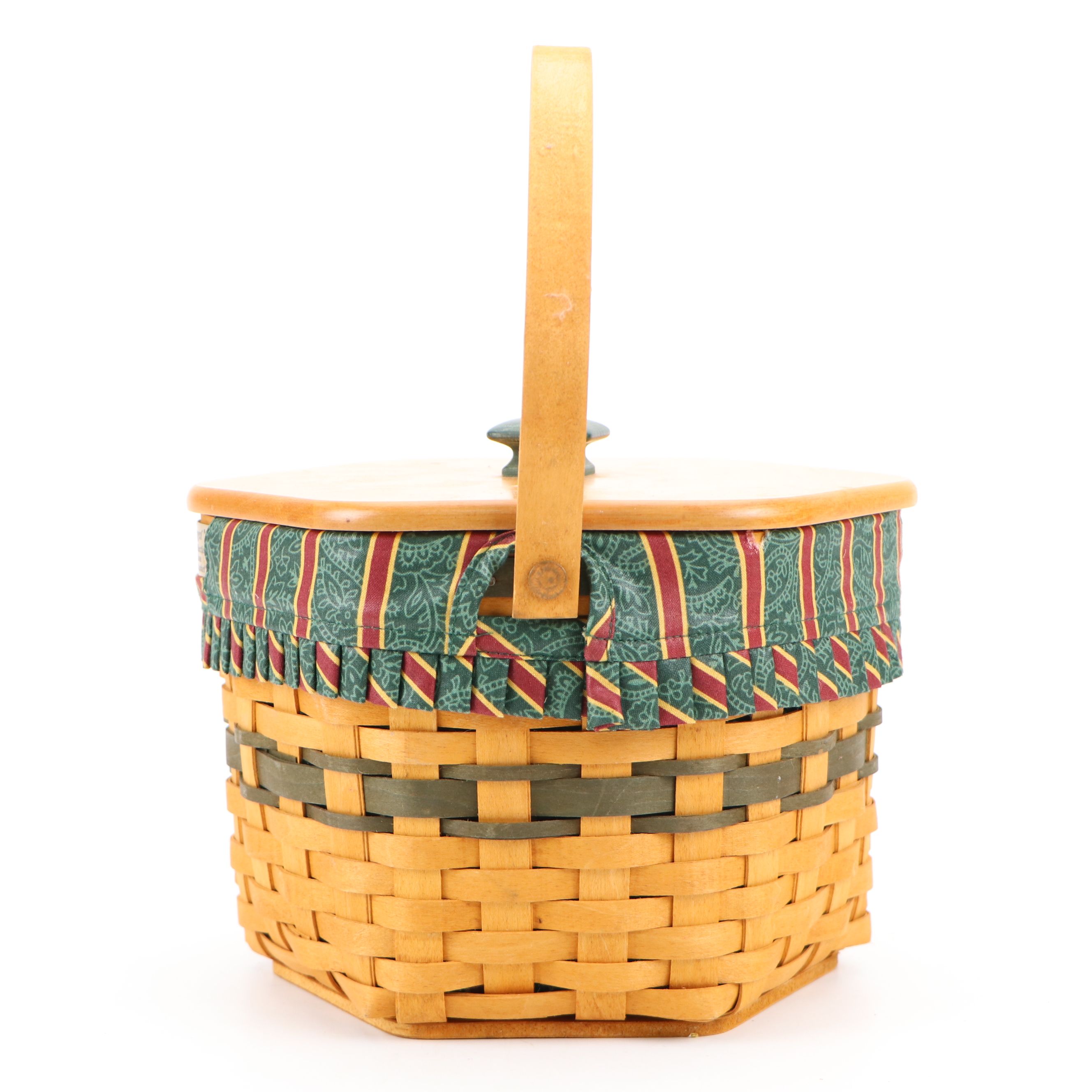 Longaberger Baskets with Fabric Liners