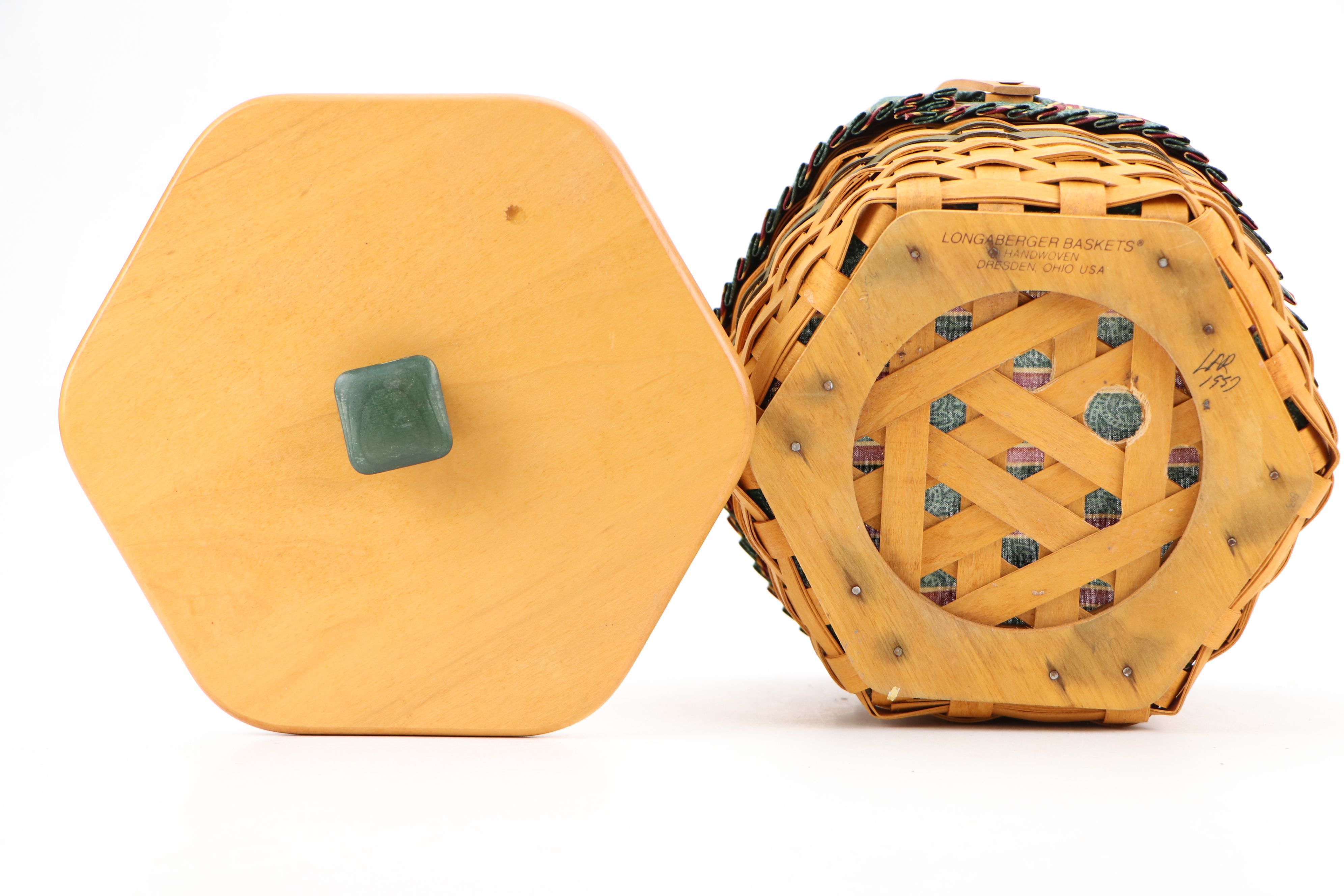 Longaberger Baskets with Fabric Liners
