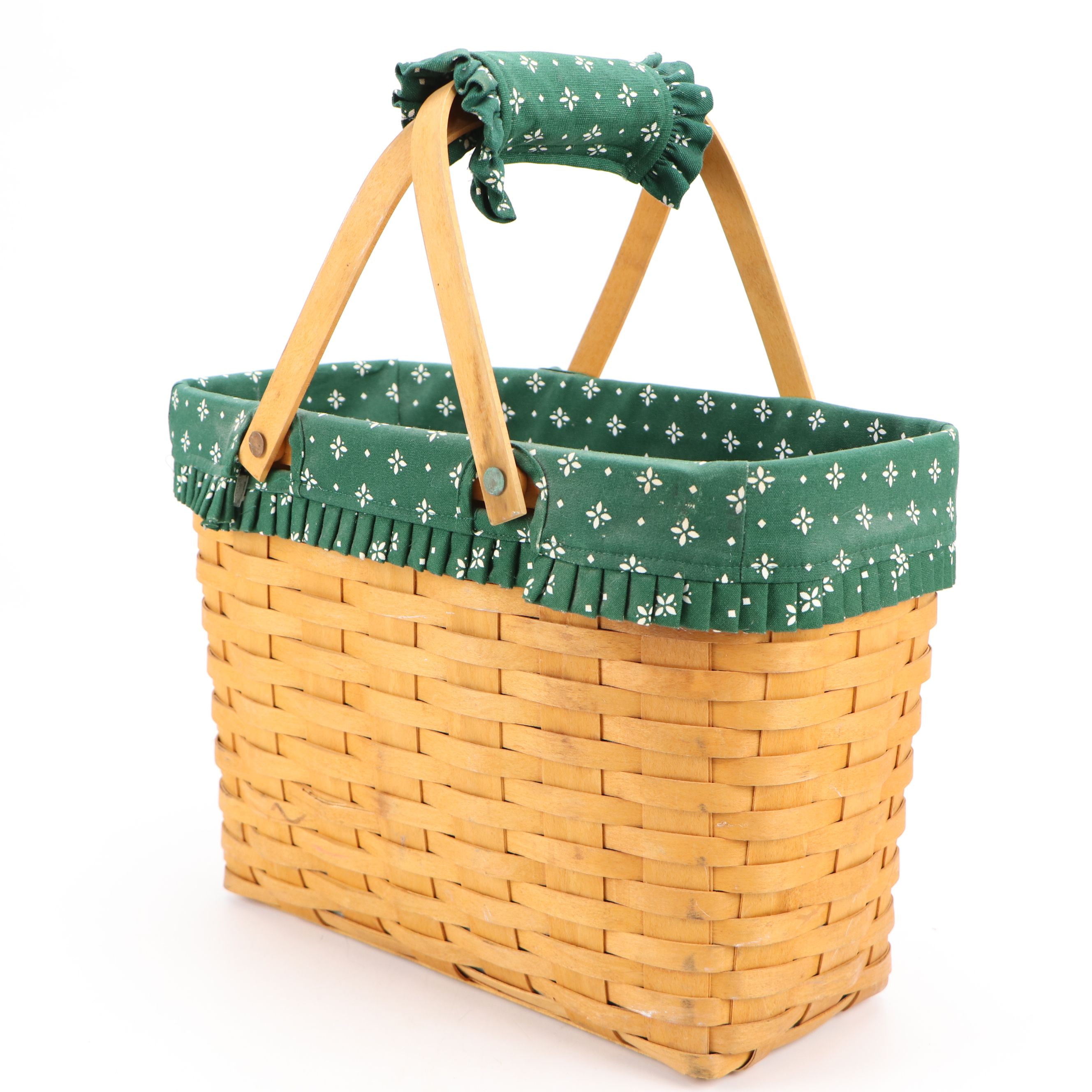 Longaberger Baskets with Fabric Liners
