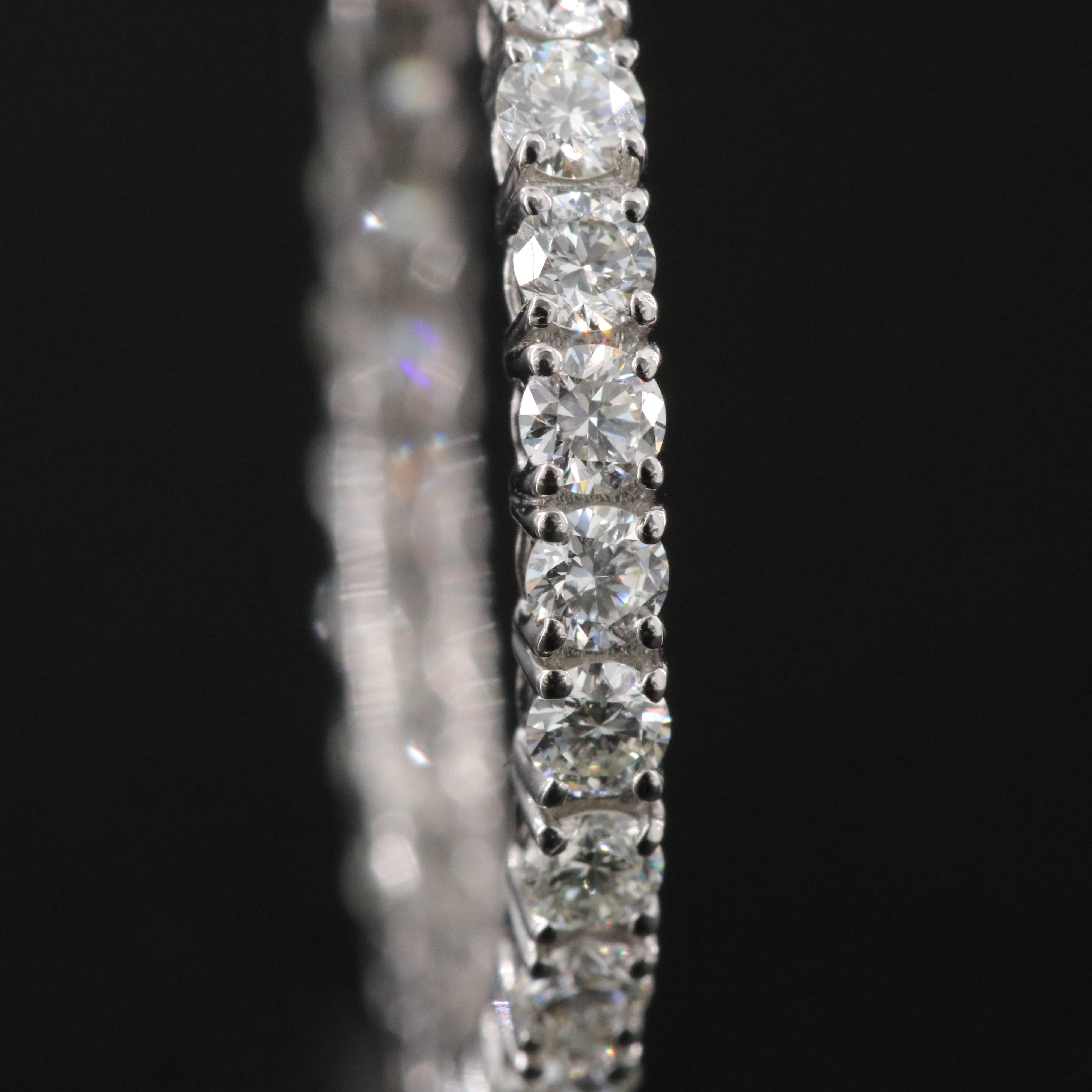 Platinum 1.11 CTW Diamond Eternity Band