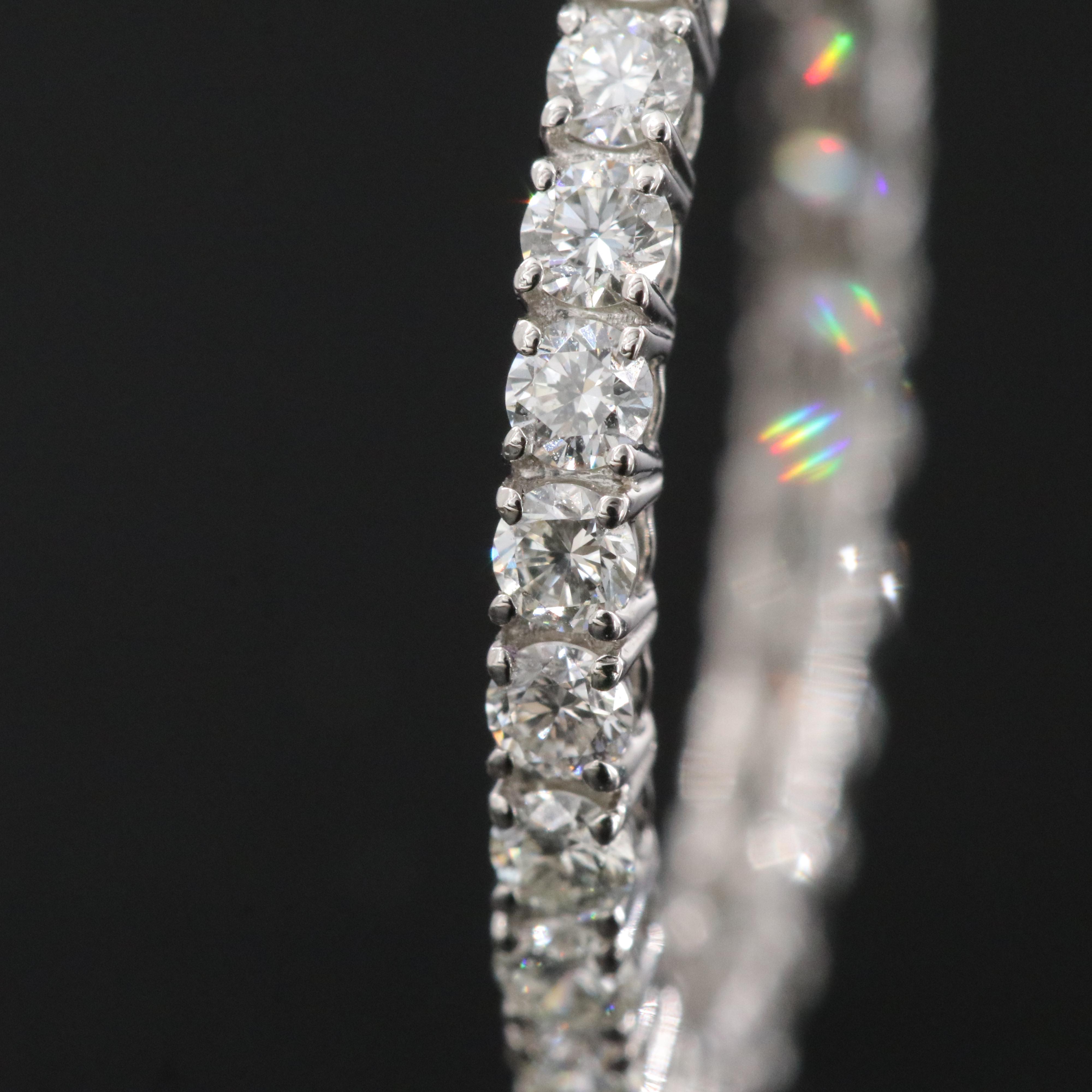 Platinum 1.11 CTW Diamond Eternity Band