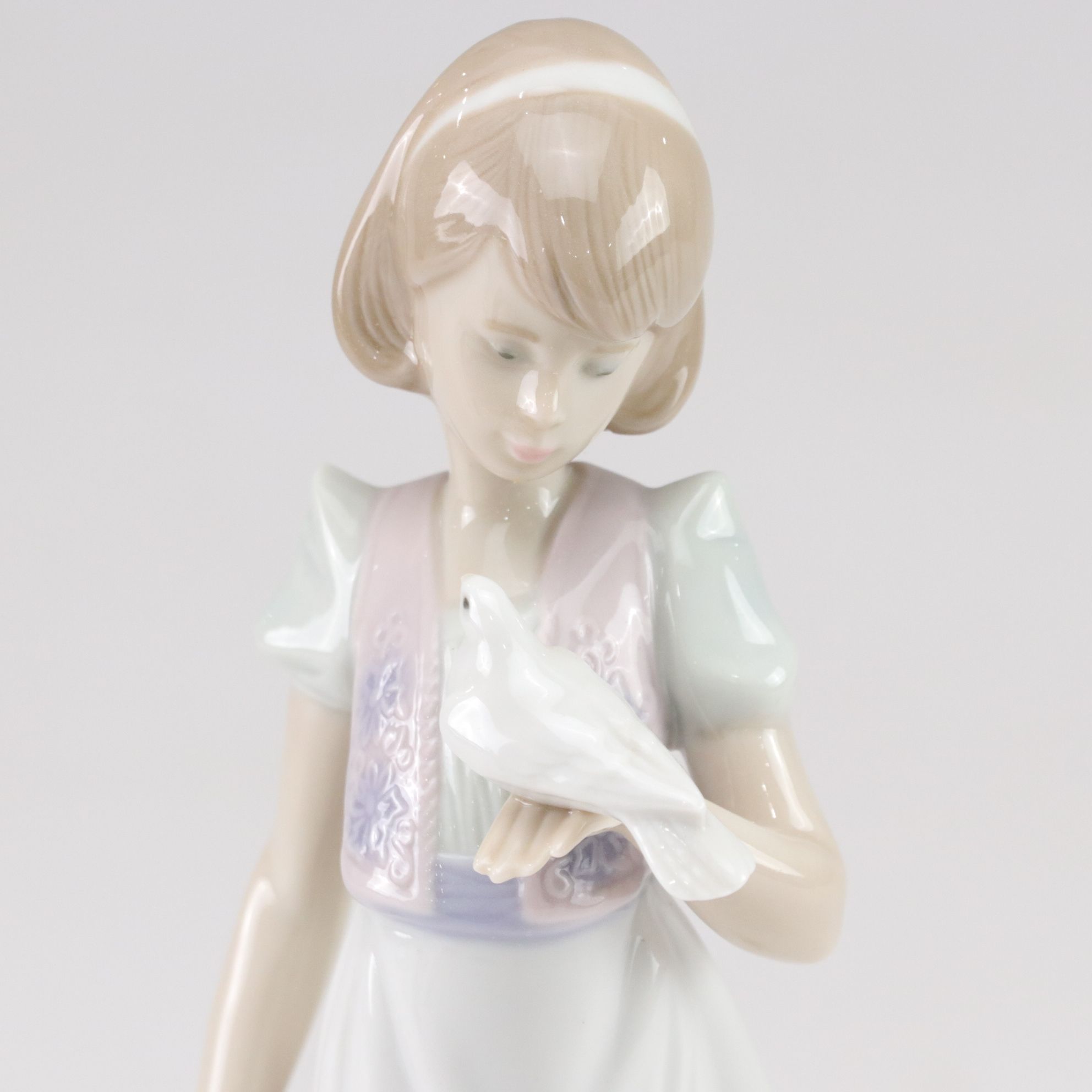Lladró "Summer Stroll"  & "Picture Perfect" Porcelain Figurines