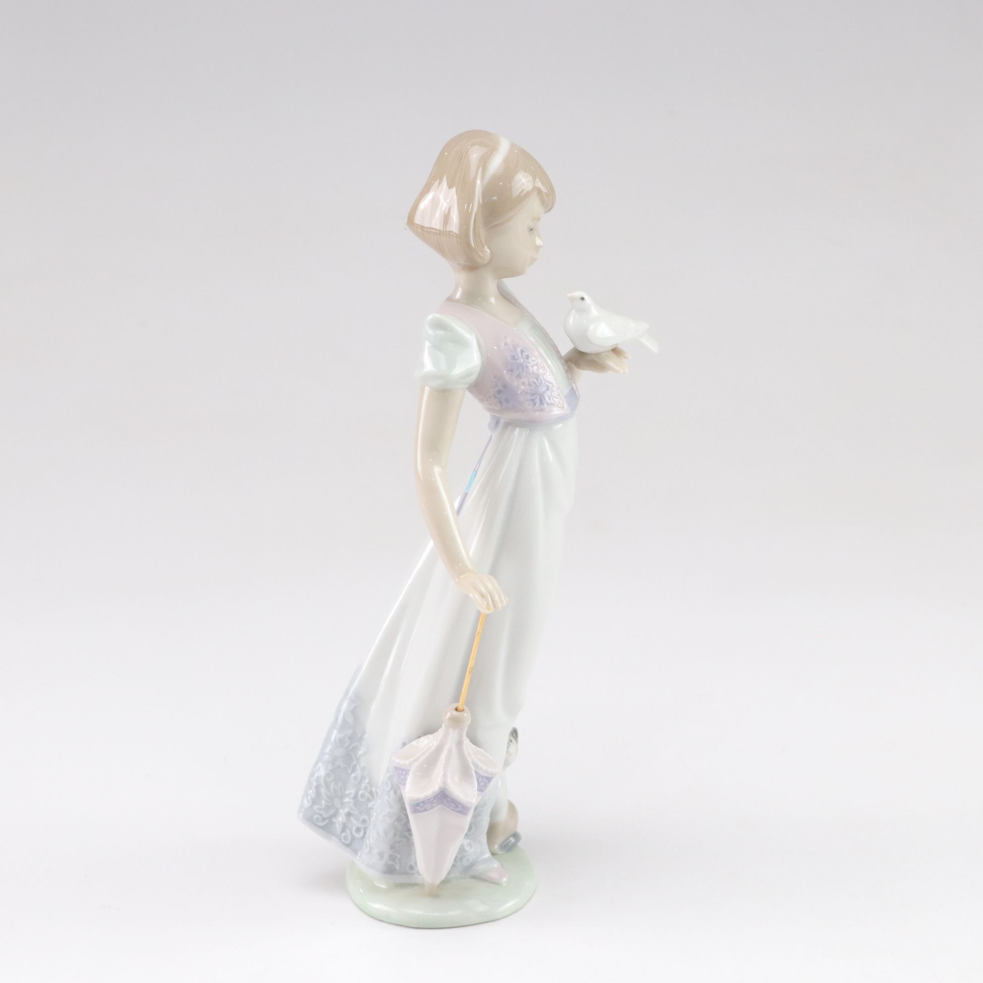 Lladró "Summer Stroll"  & "Picture Perfect" Porcelain Figurines
