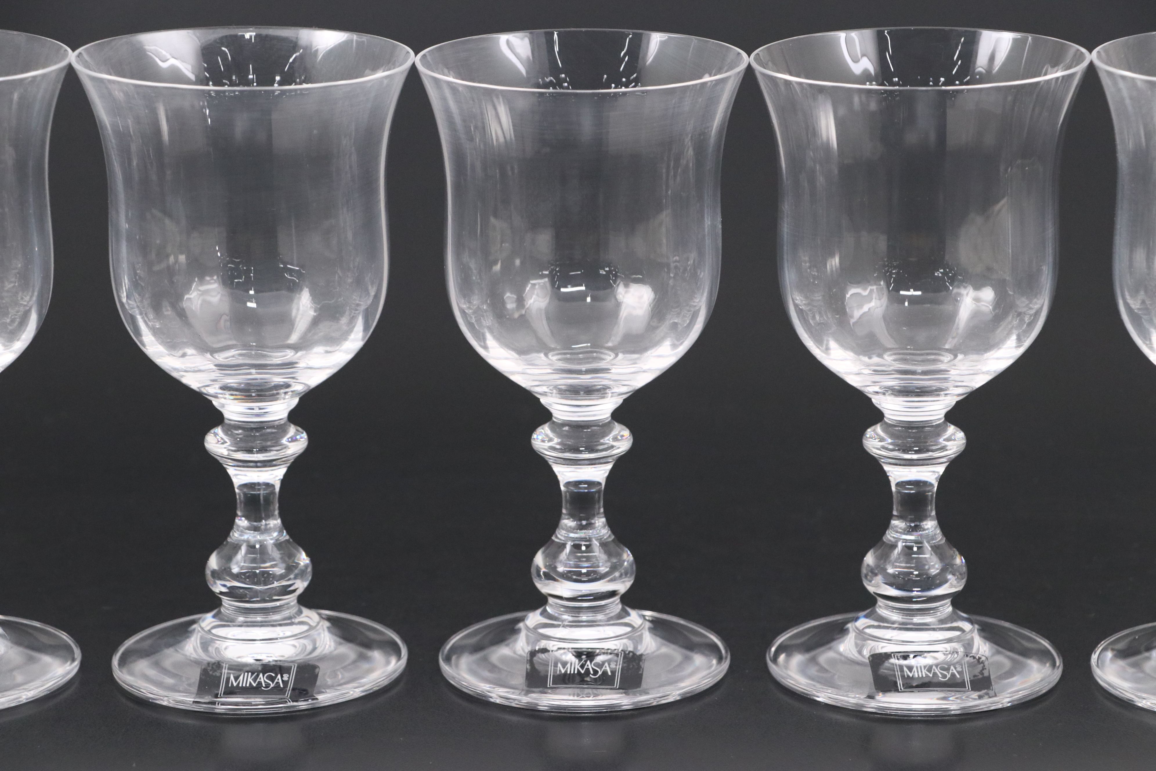 Mikasa "French Countryside" Crystal Wine Glasses