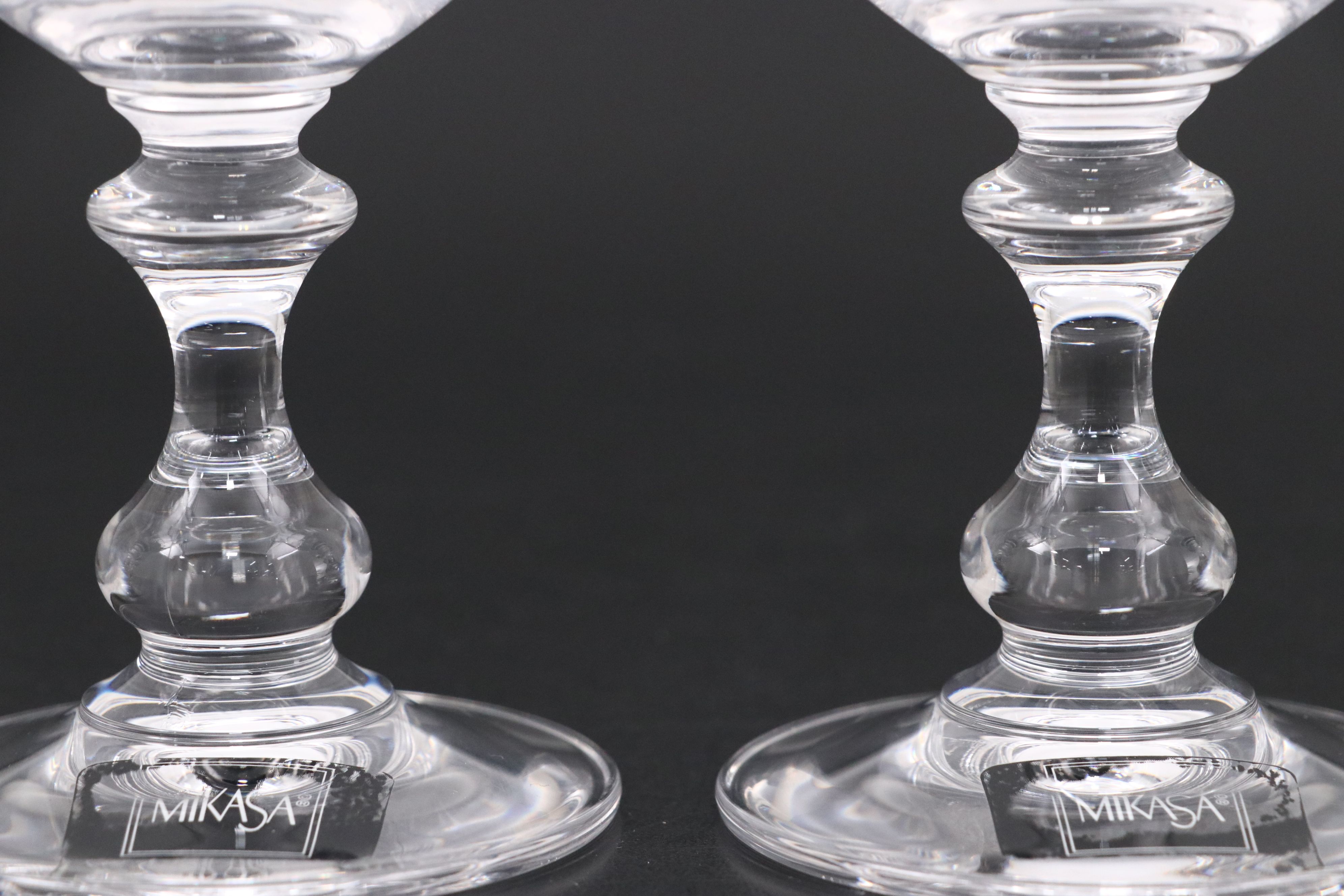 Mikasa "French Countryside" Crystal Wine Glasses