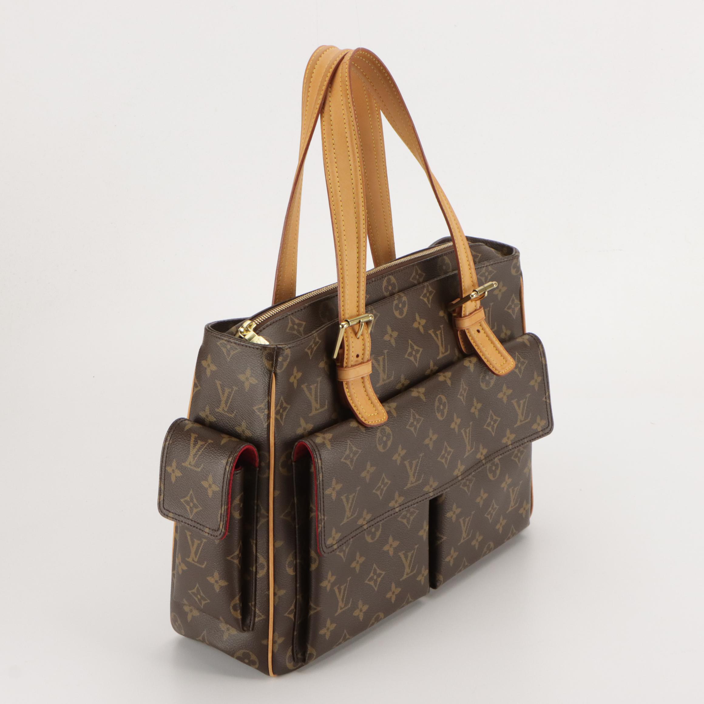 Louis Vuitton Multipli-Cité Shoulder Bag in Monogram Canvas and Vachetta Leather