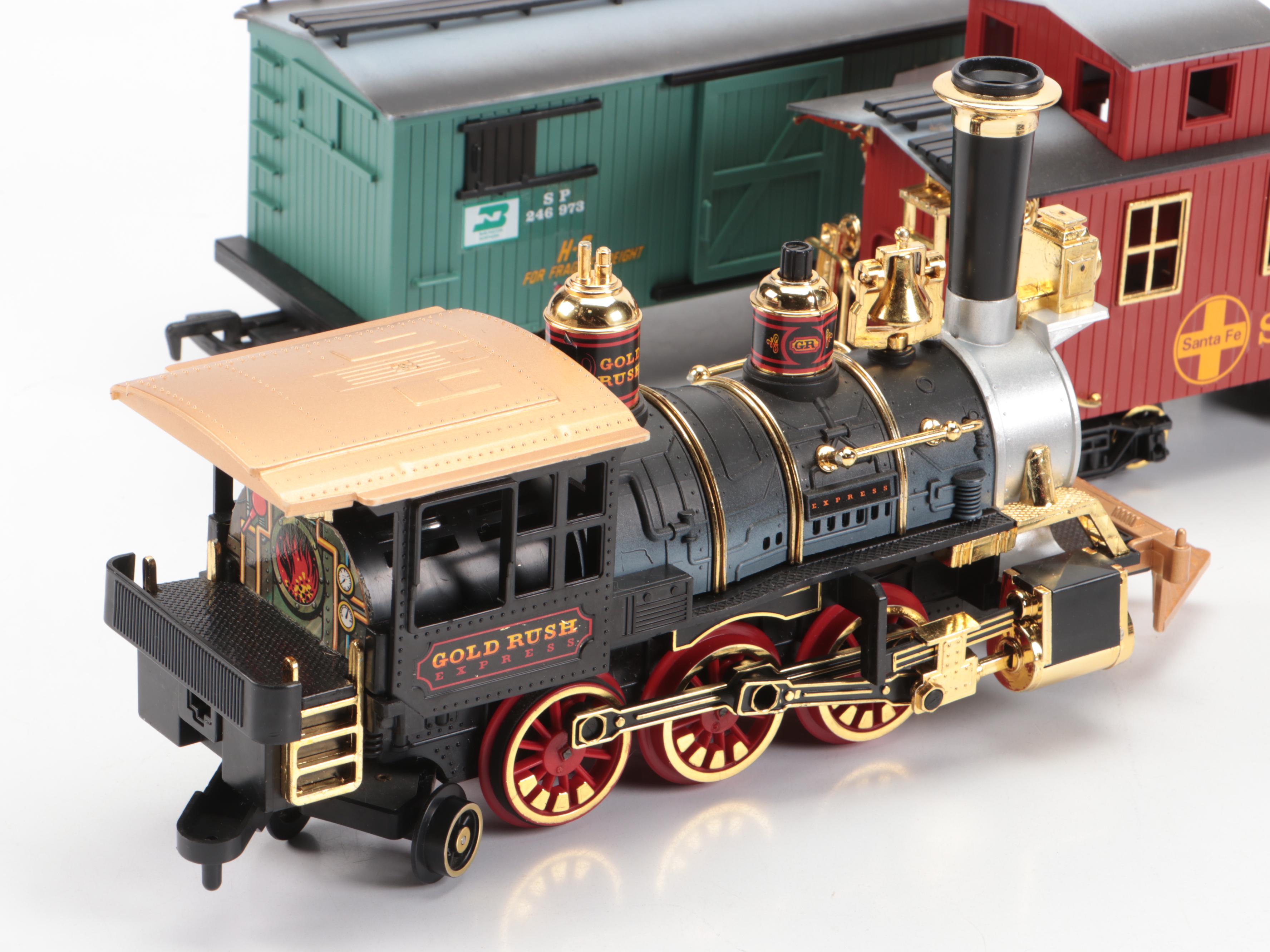 New Bright with Other Train Cars