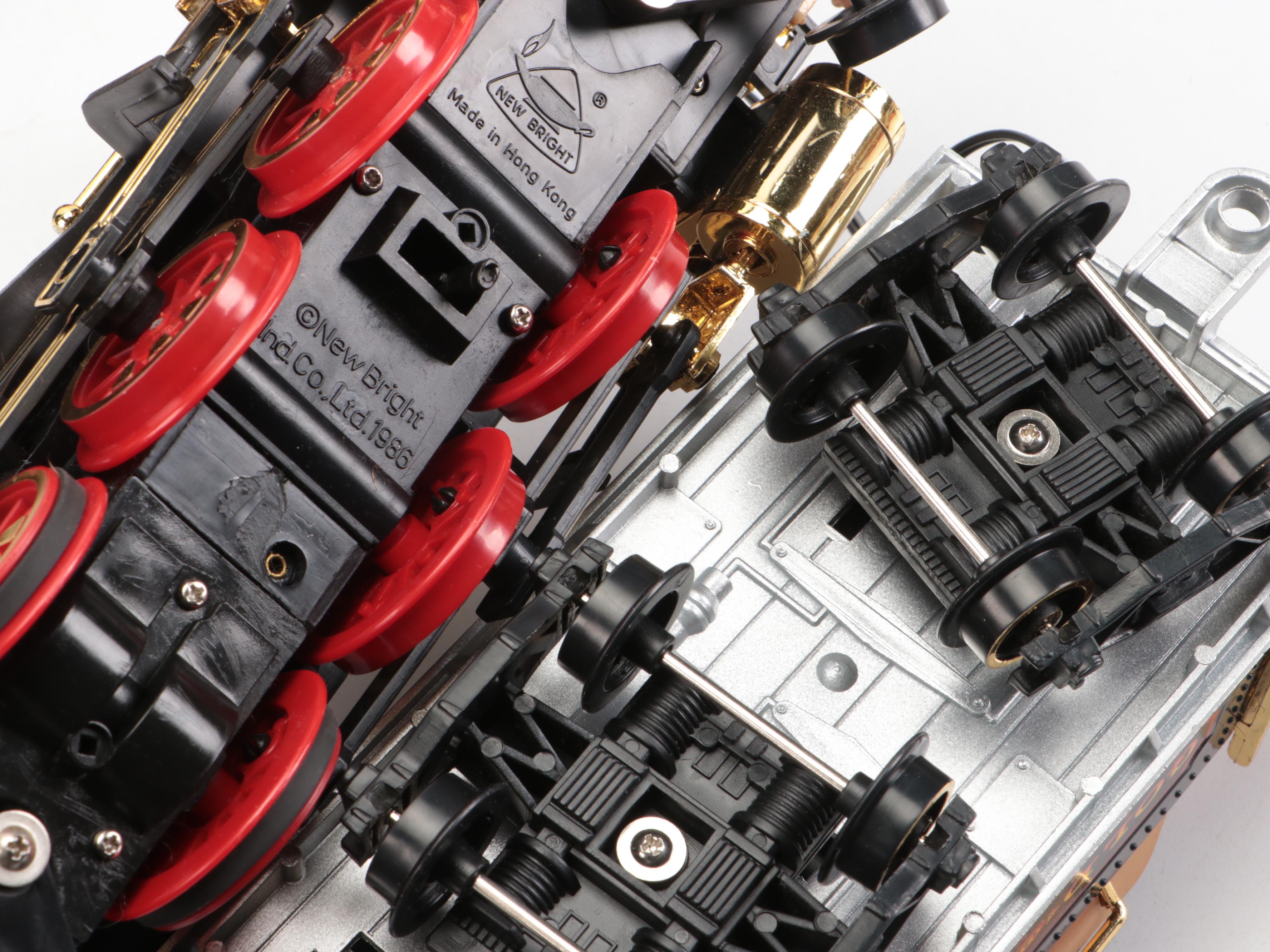 New Bright with Other Train Cars