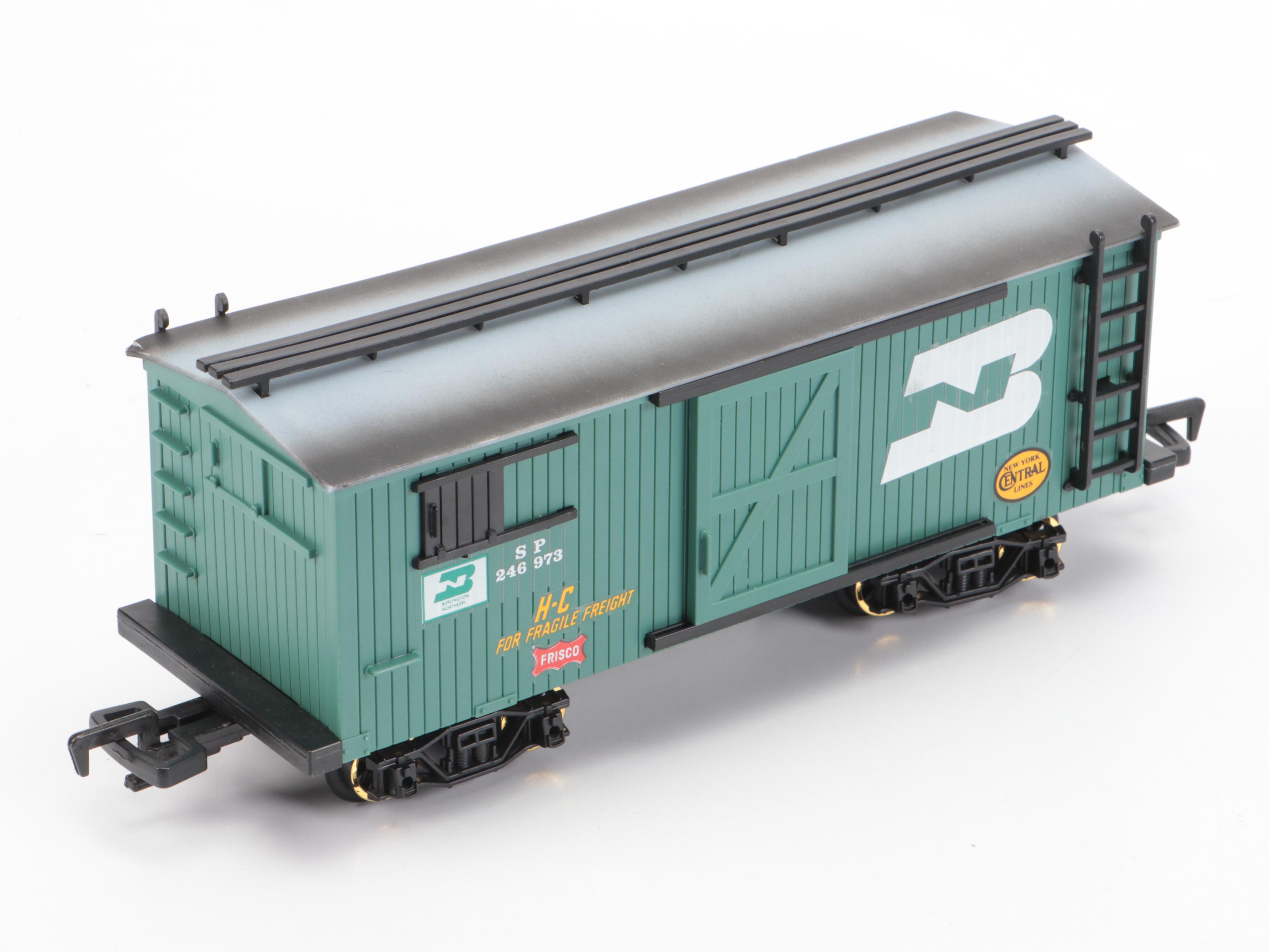 New Bright with Other Train Cars