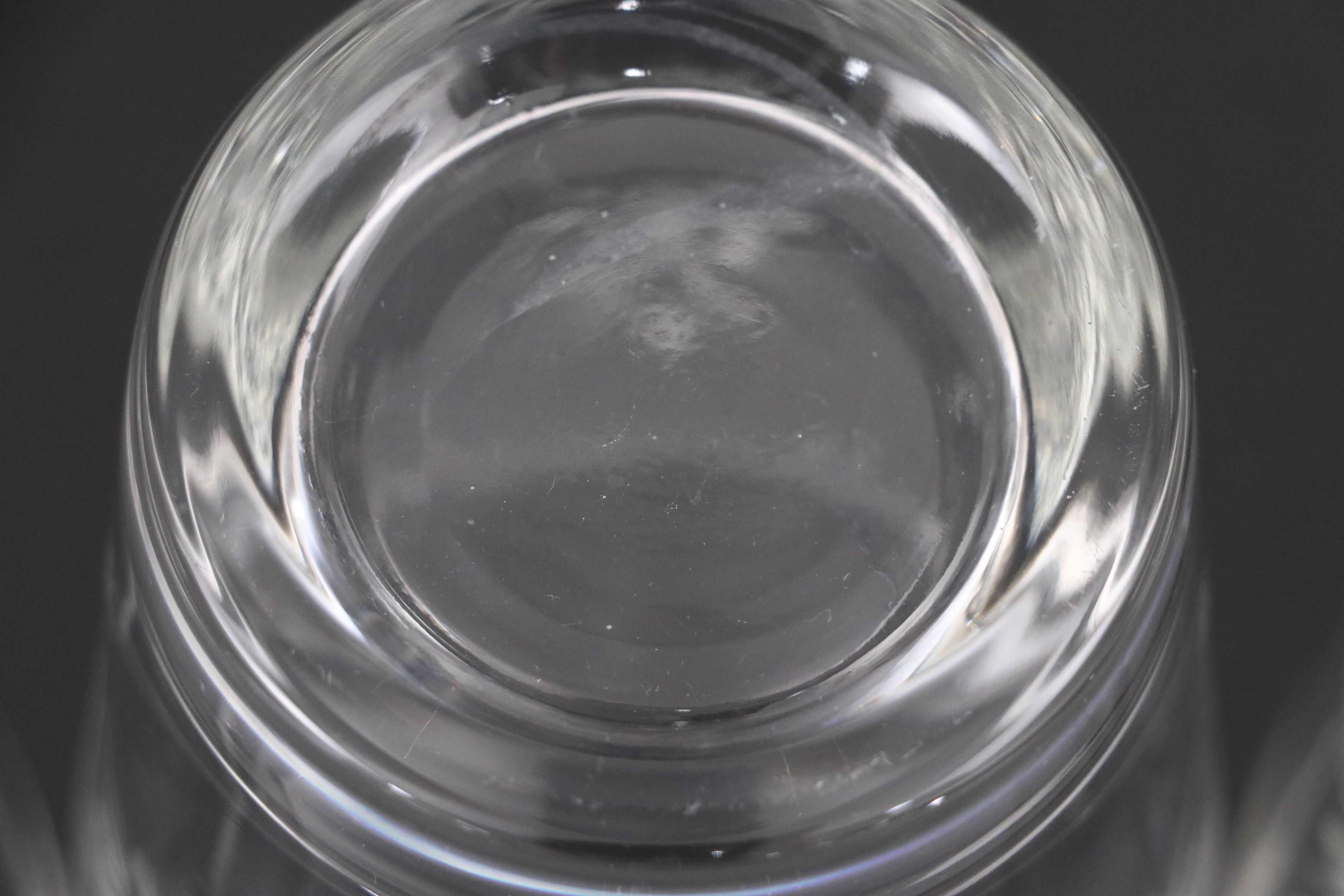 Mid Century Modern Style Cut and Etched Atomic Starburst Cocktail Glasses