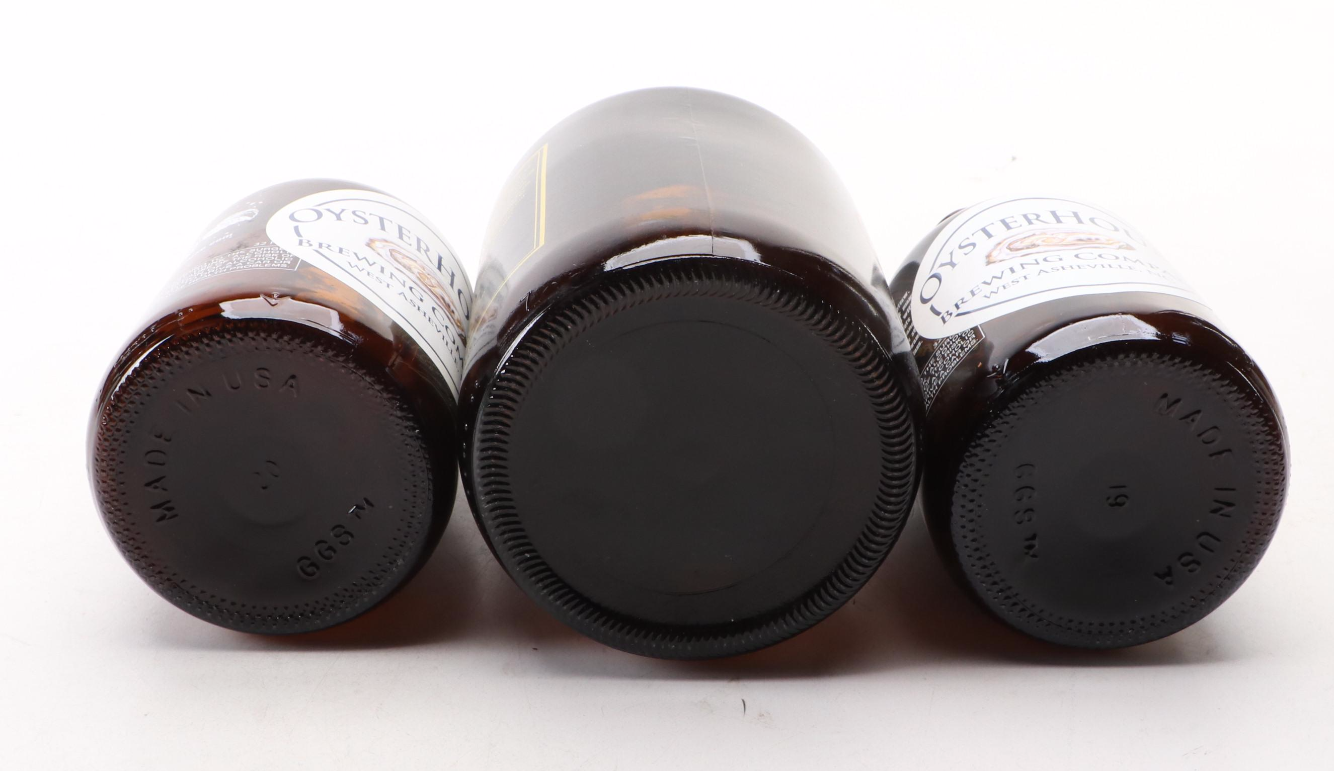 Bad Tom Smith, Great Crescent and Other Brown Glass Brewery Growlers