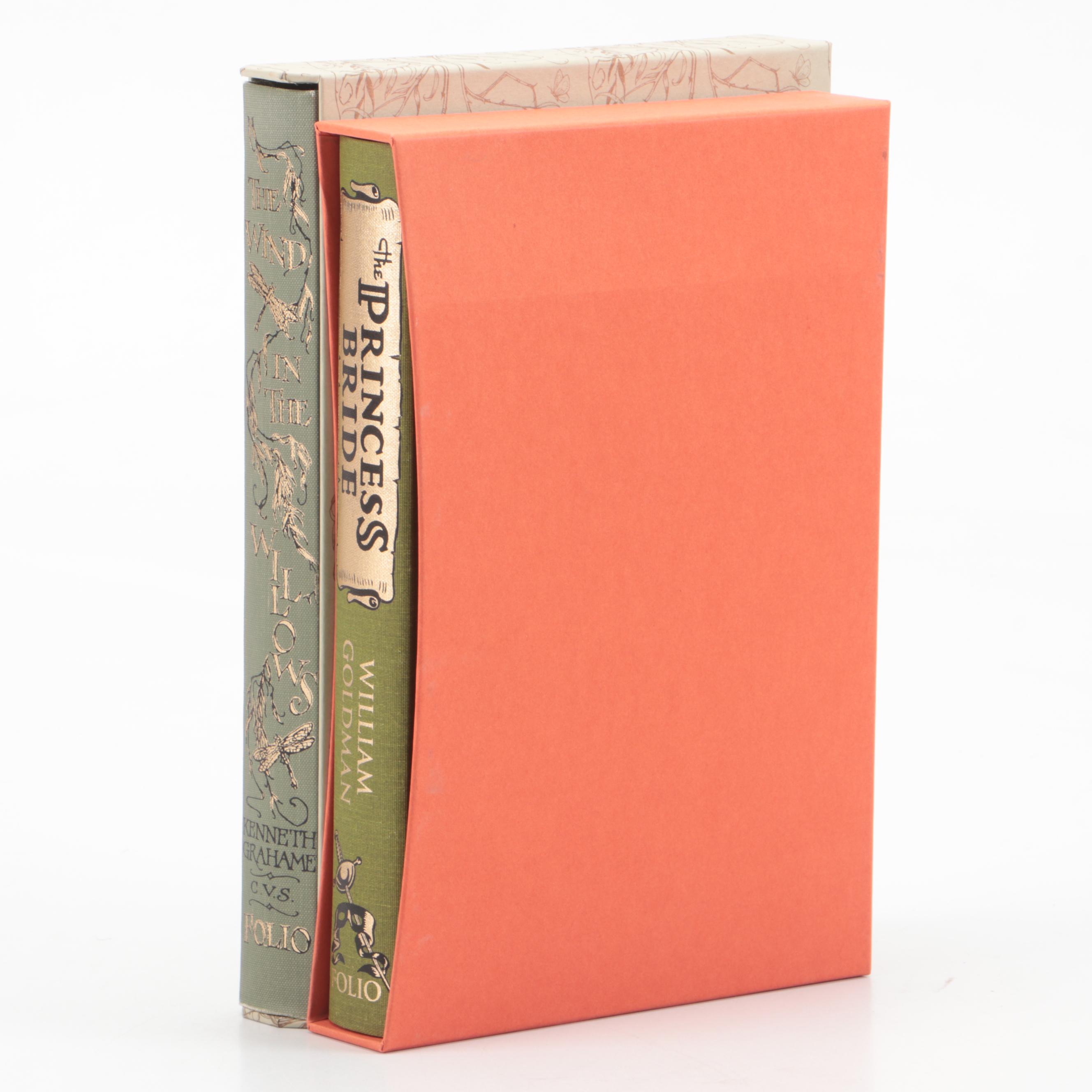 Folio Society "The Princess Bride" and "The Wind in the Willows"