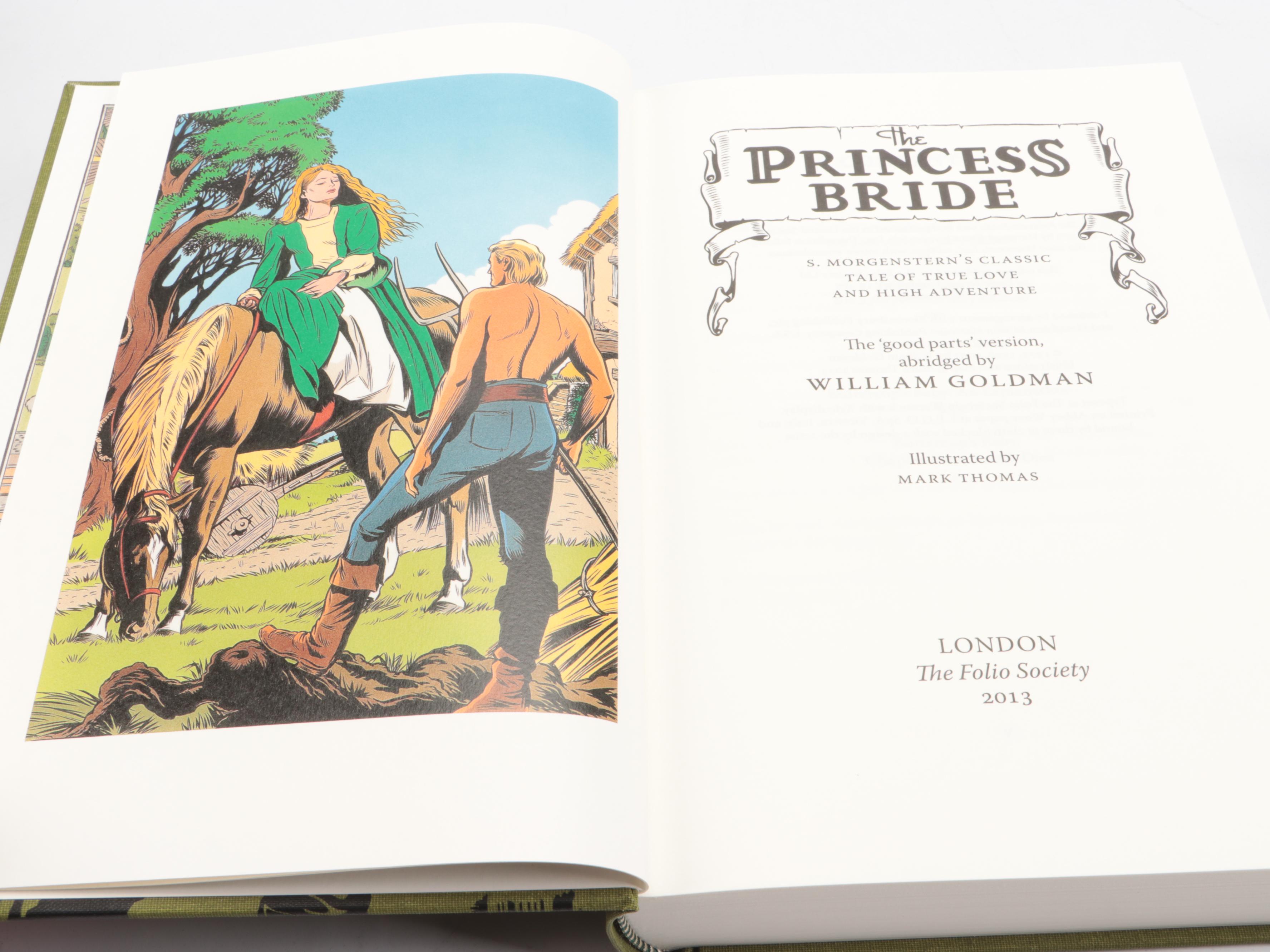 Folio Society "The Princess Bride" and "The Wind in the Willows"