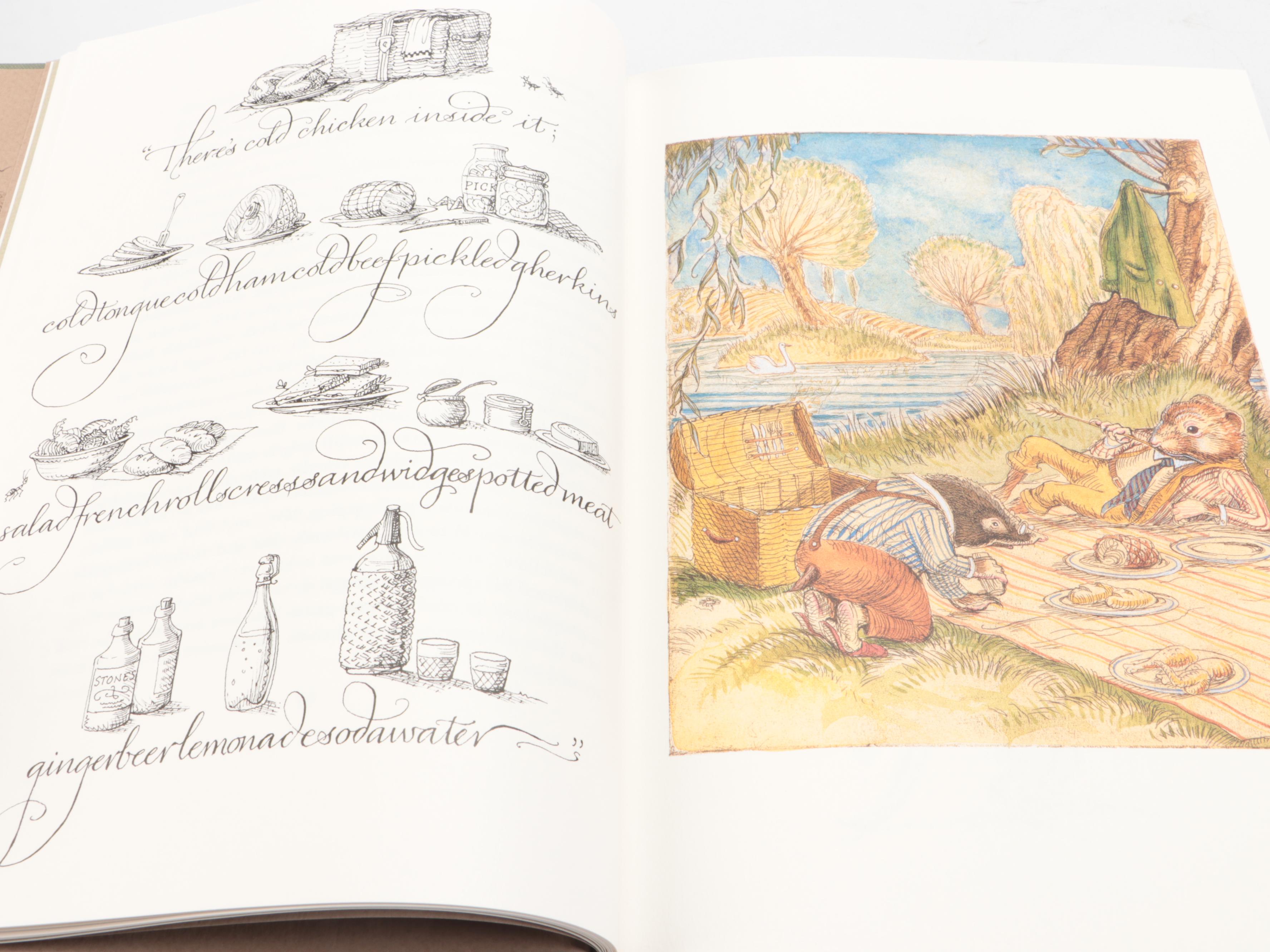 Folio Society "The Princess Bride" and "The Wind in the Willows"