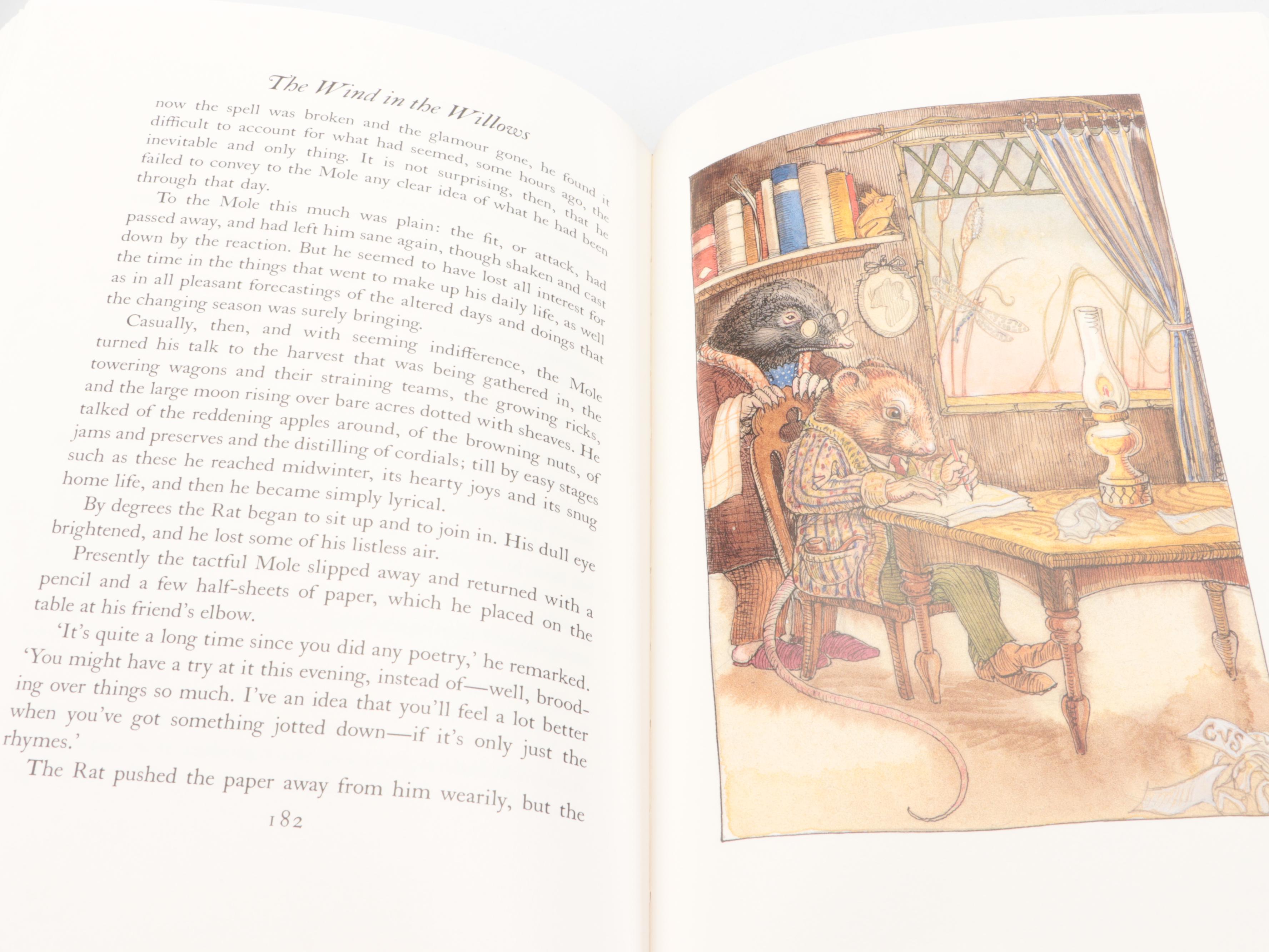 Folio Society "The Princess Bride" and "The Wind in the Willows"