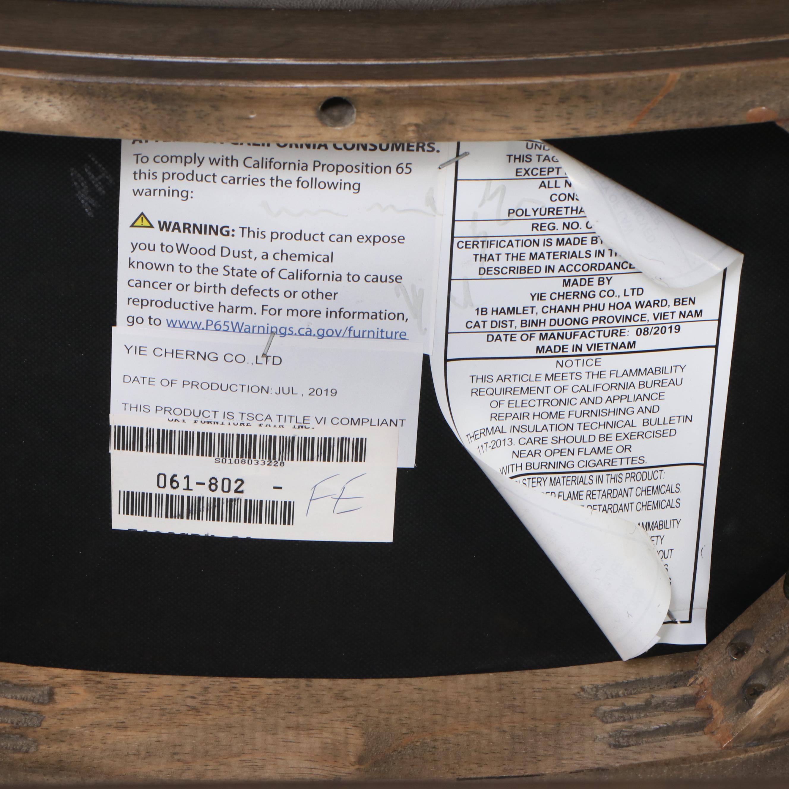 Contemporary Acacia Wood Saddle Barstool