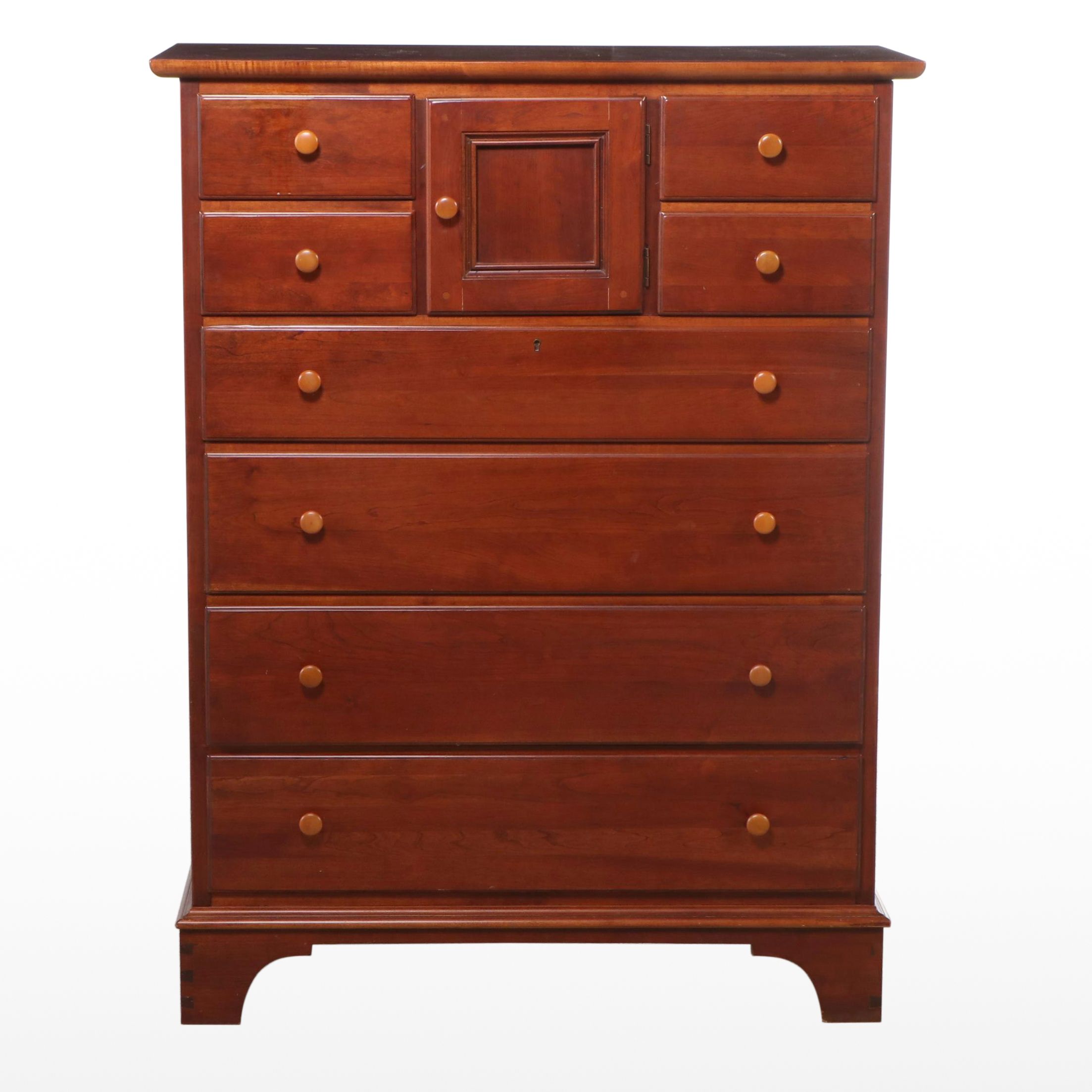 Lexington Shaker Style Cherry Chest of Drawers