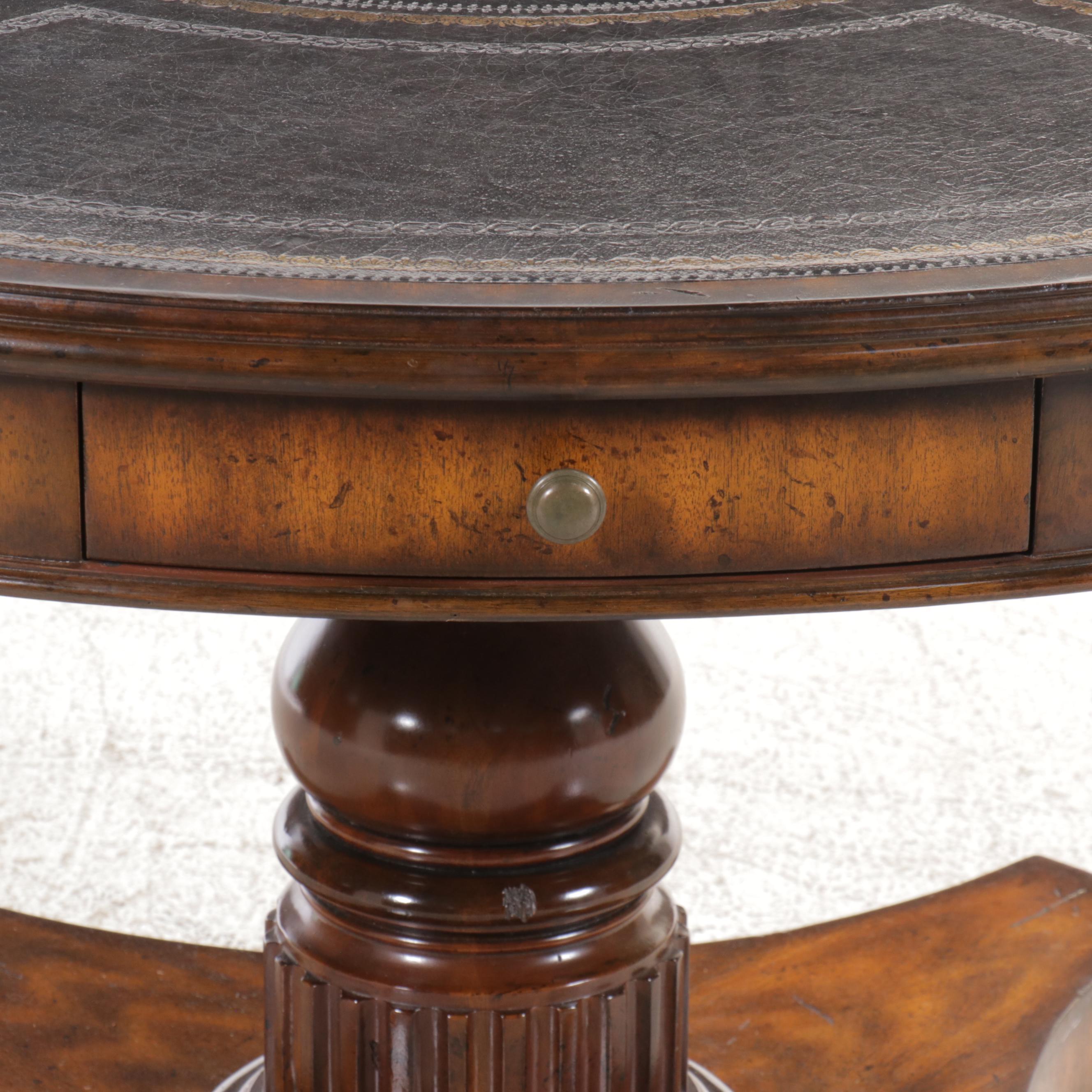 Regency Style Maitland-Smith Games Table and Powell Chairs