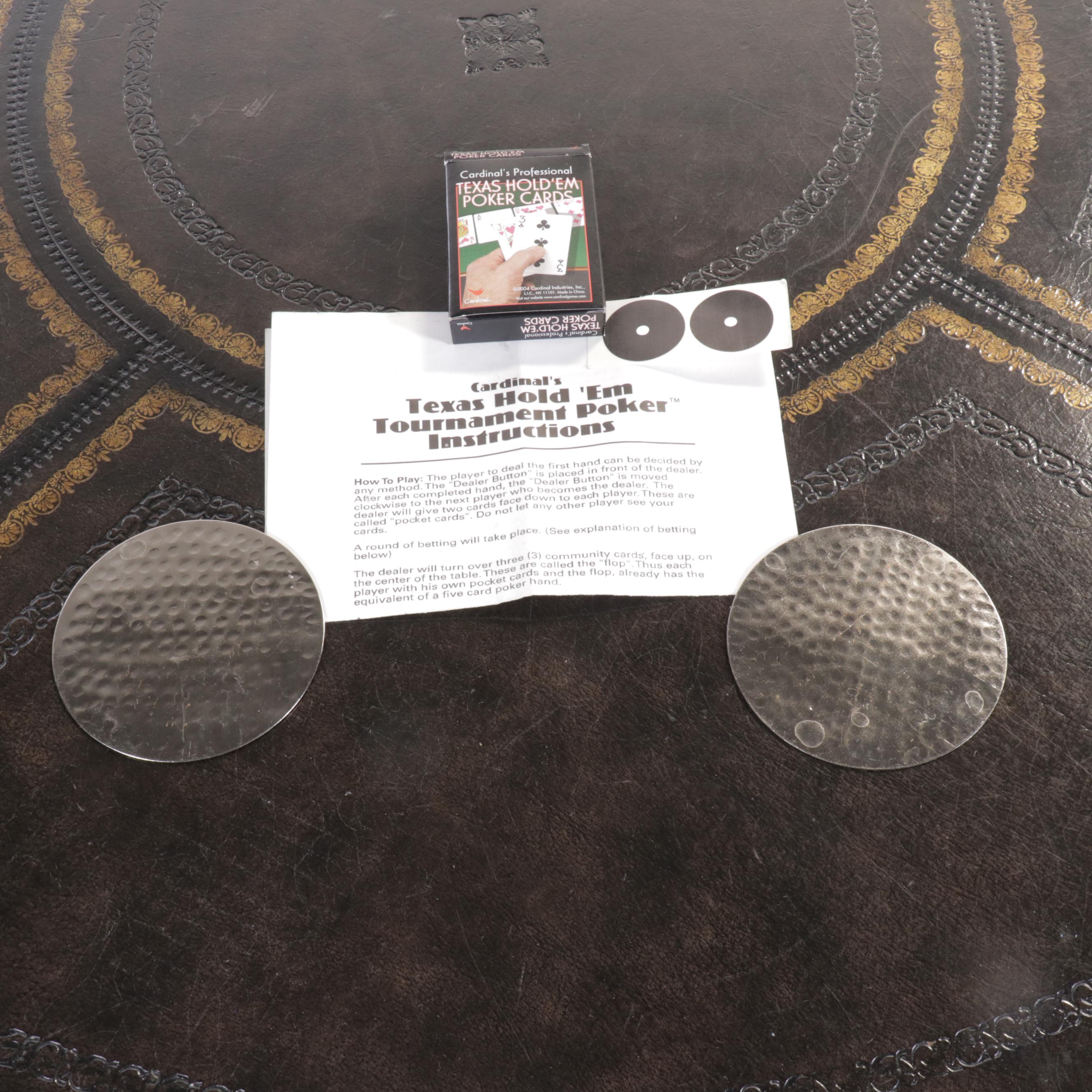 Regency Style Maitland-Smith Games Table and Powell Chairs