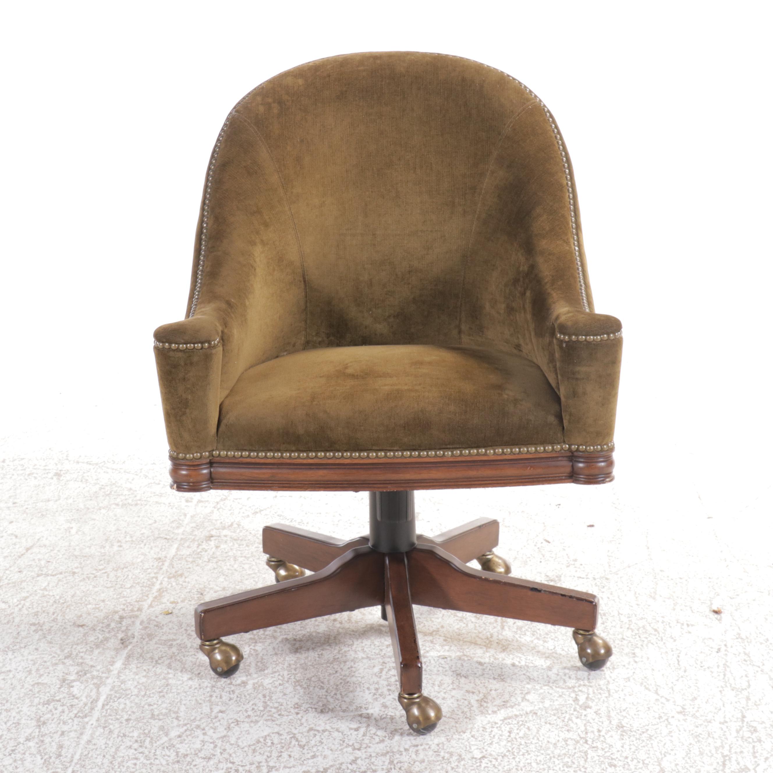 Regency Style Maitland-Smith Games Table and Powell Chairs