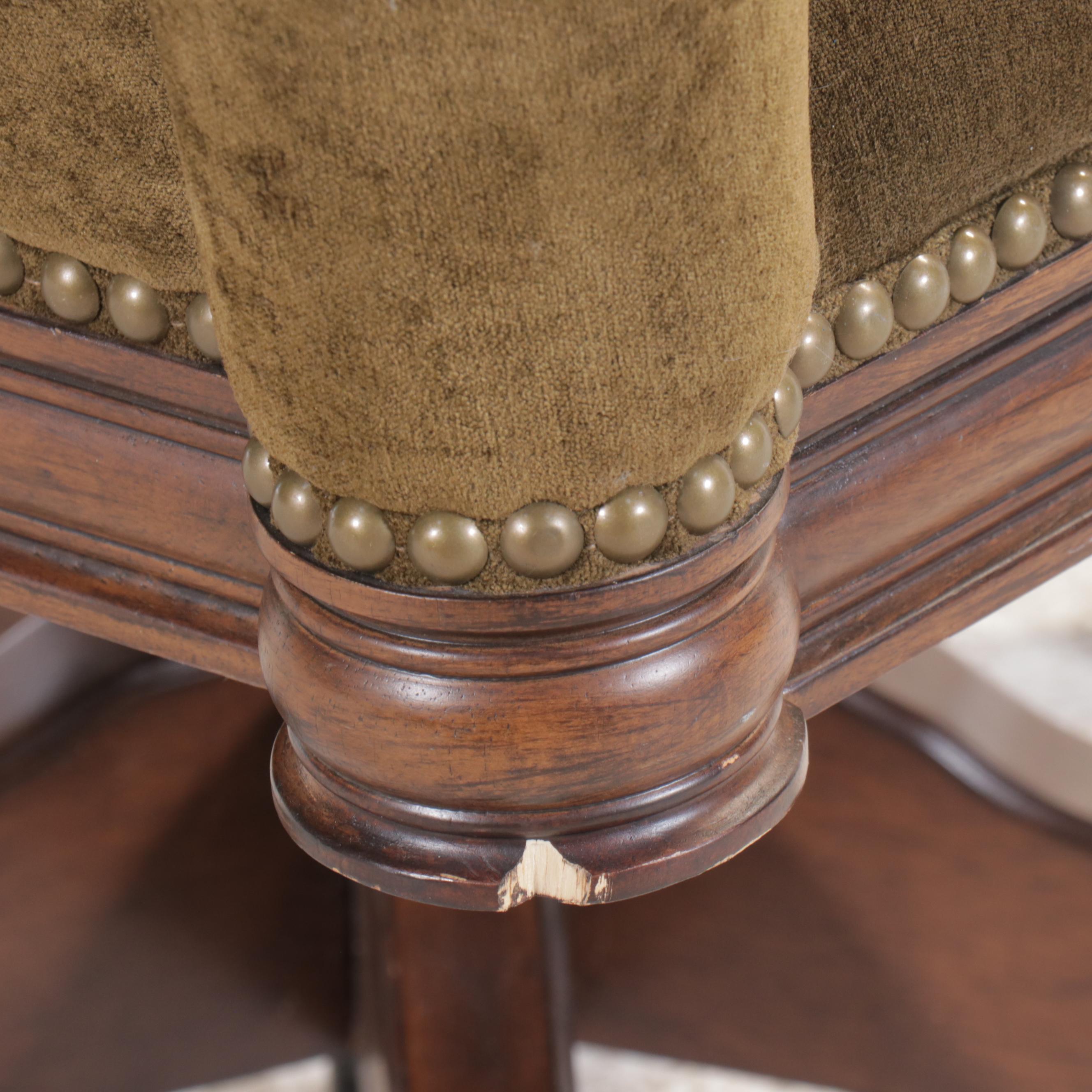 Regency Style Maitland-Smith Games Table and Powell Chairs