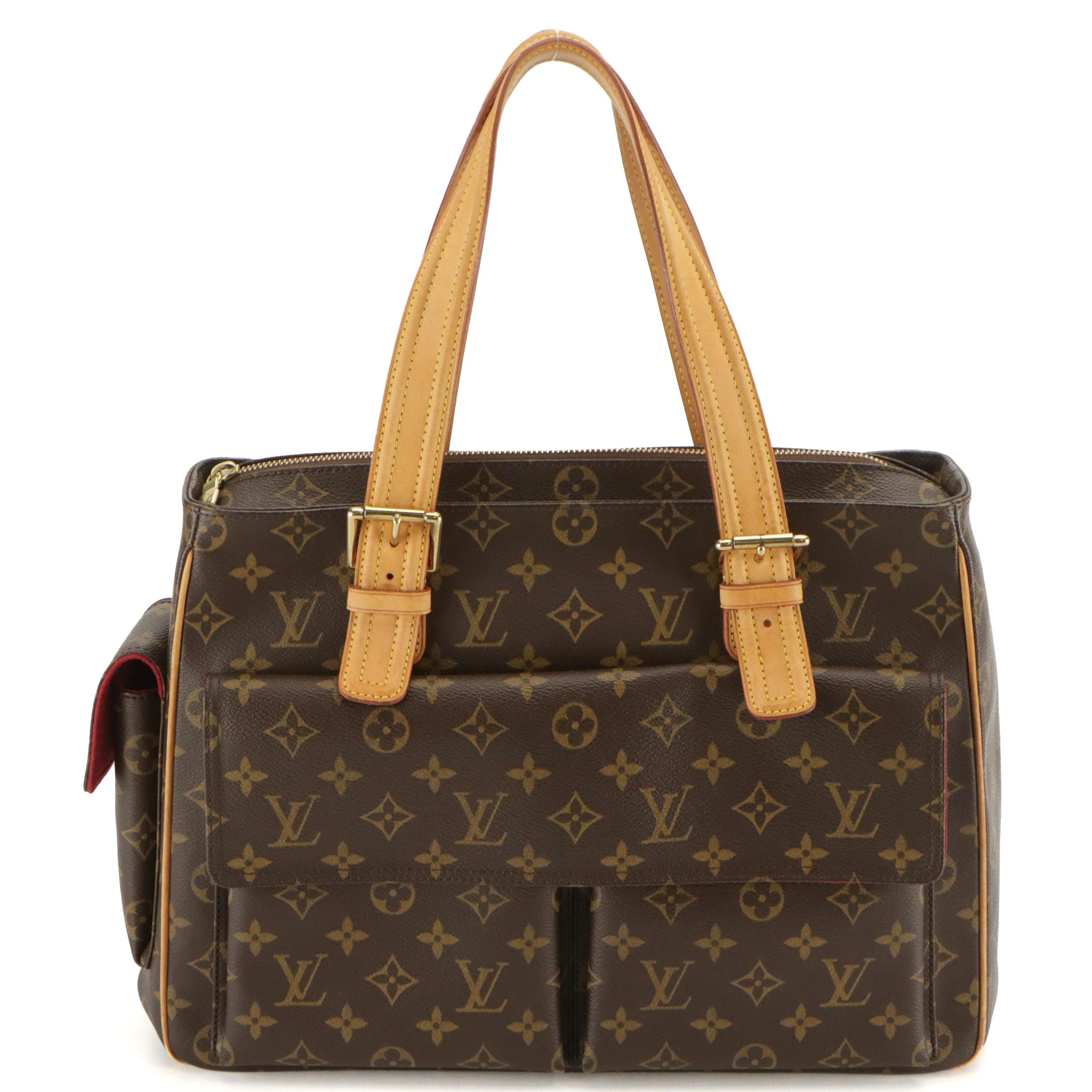 Louis Vuitton Multipli-Cité Shoulder Bag in Monogram Canvas and Vachetta Leather