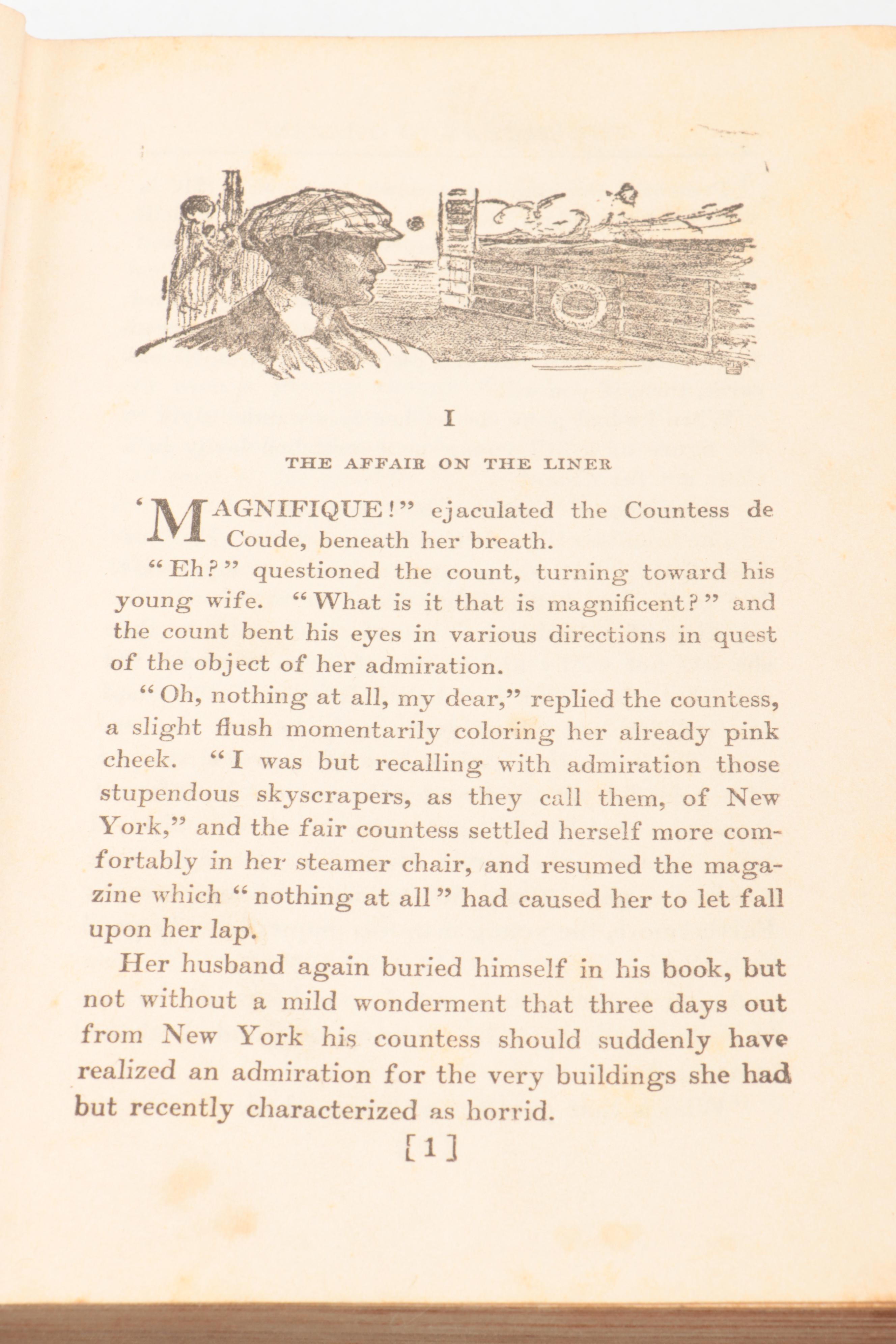 "The Return of Tarzan" by Edgar Rice Burroughs, circa 1917