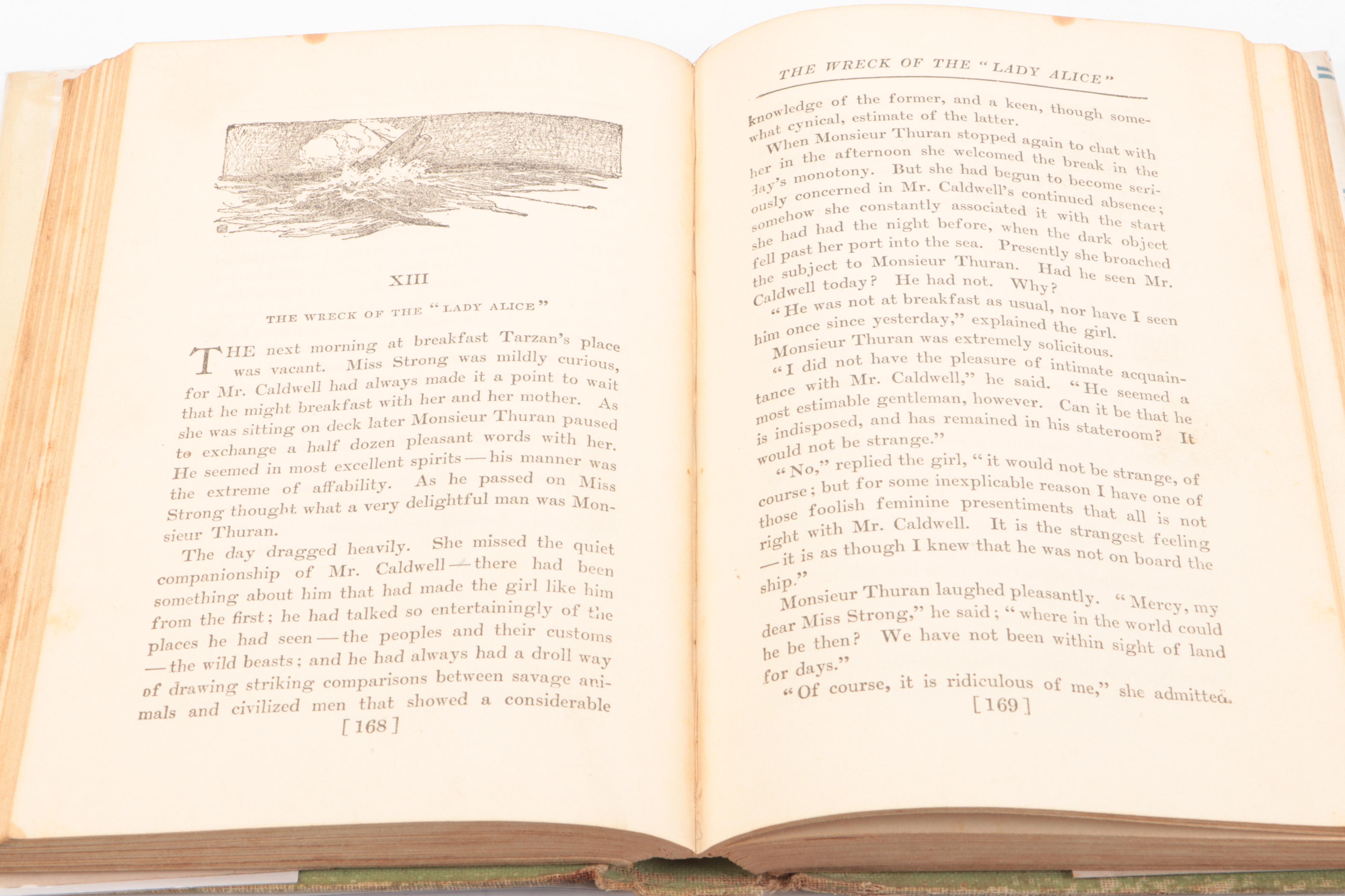 "The Return of Tarzan" by Edgar Rice Burroughs, circa 1917