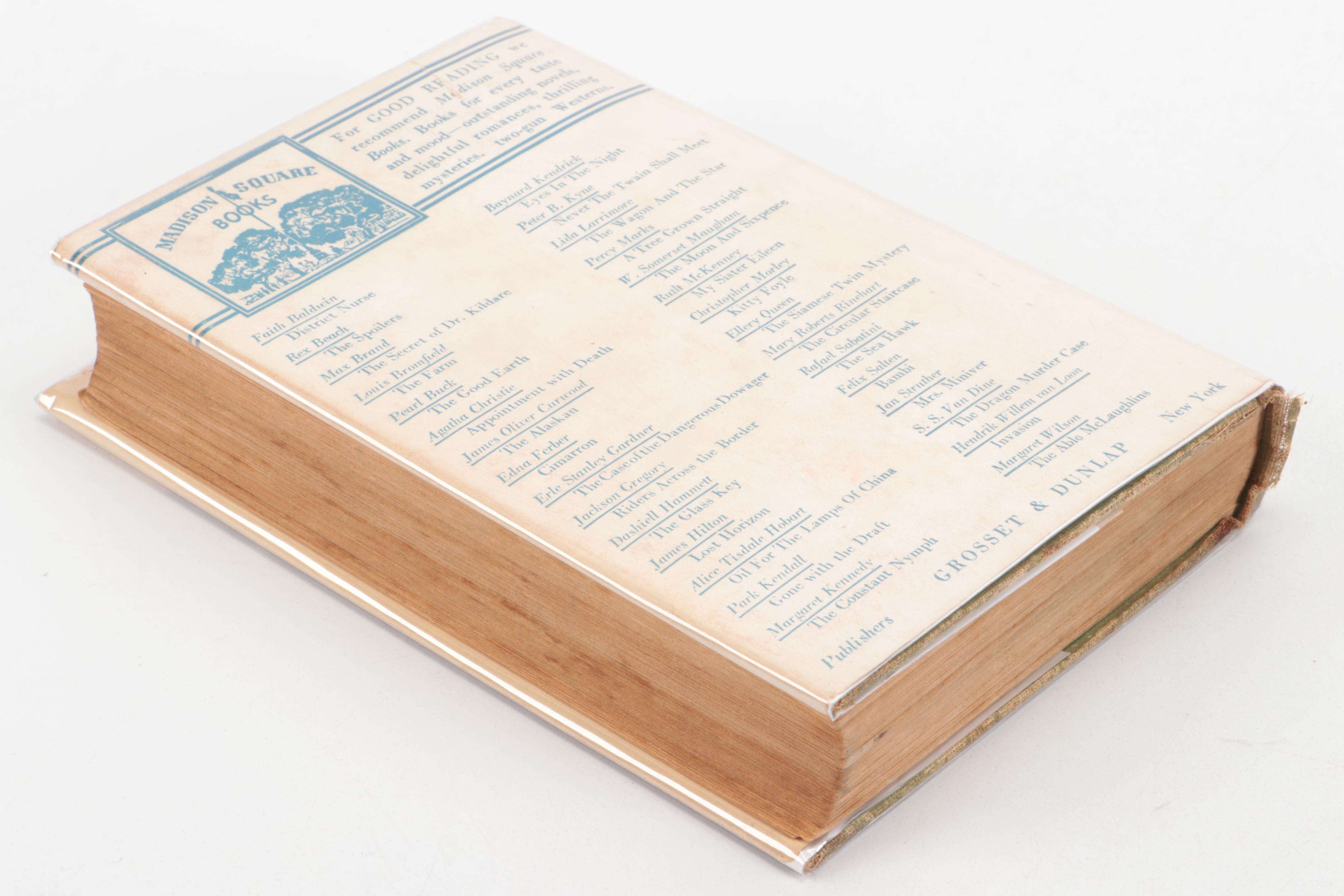 "The Return of Tarzan" by Edgar Rice Burroughs, circa 1917