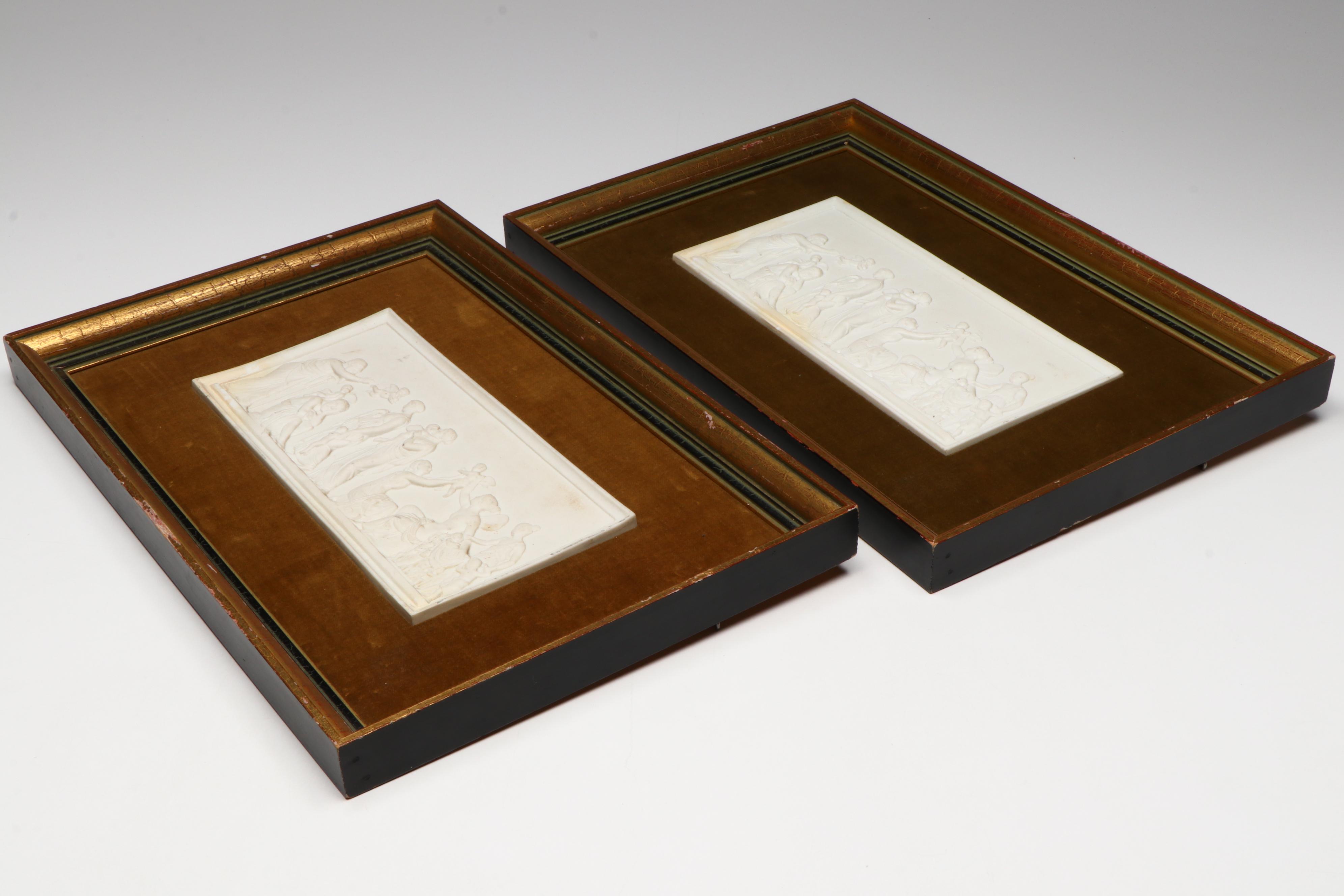 "The Ages of Love" Plaques After Bertel Thorvaldsen