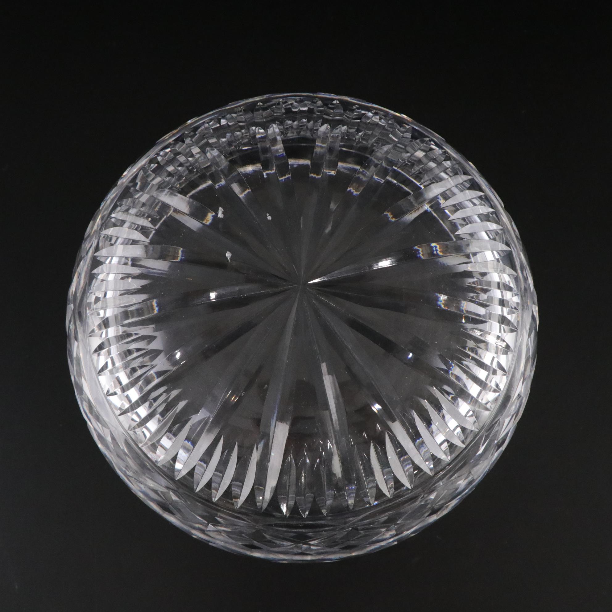 Waterford "Kenmare" Crystal Pitcher with Two Crystal Bowls