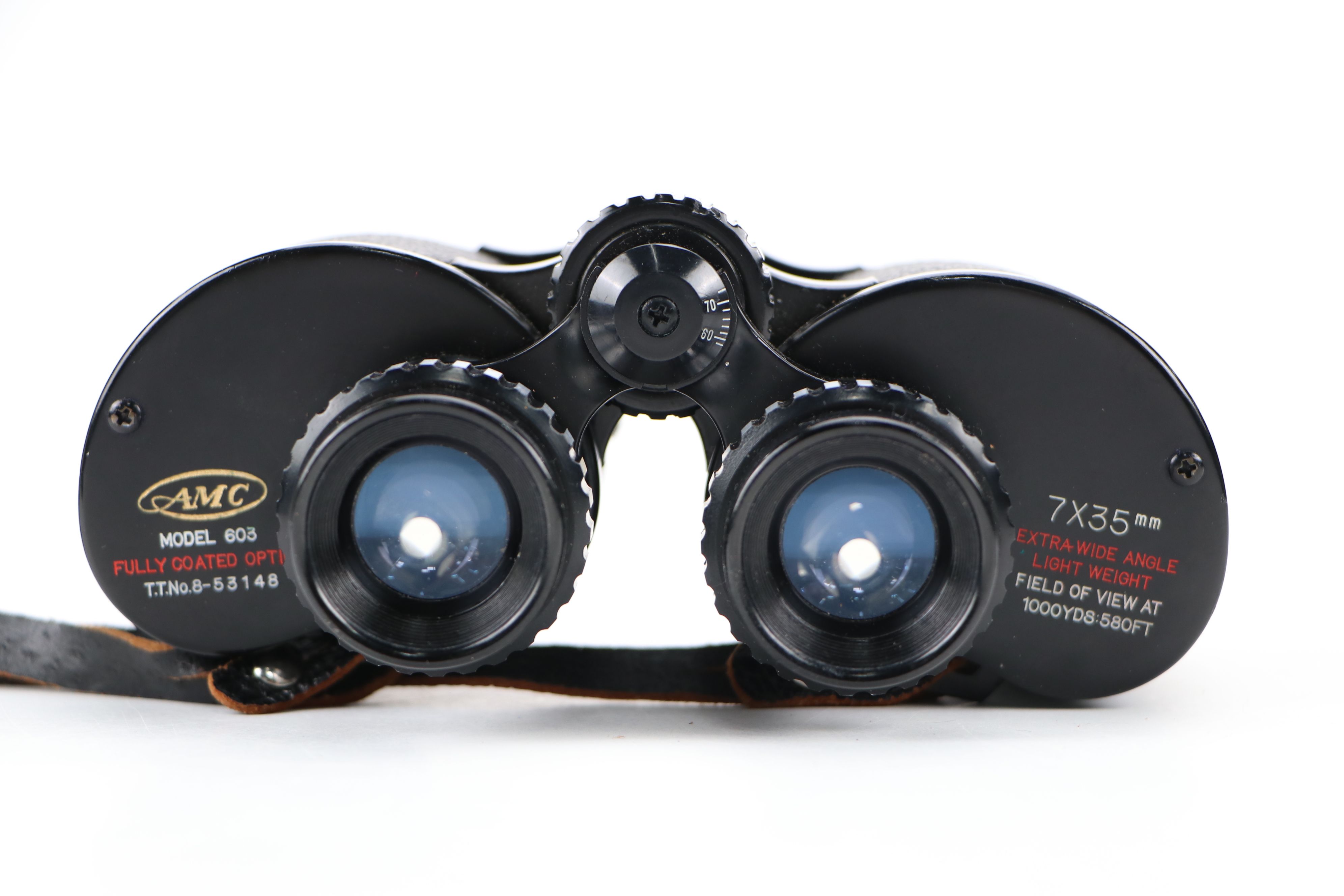 AMC Model 603 7x35mm Extra Wide Angle Binoculars with Case