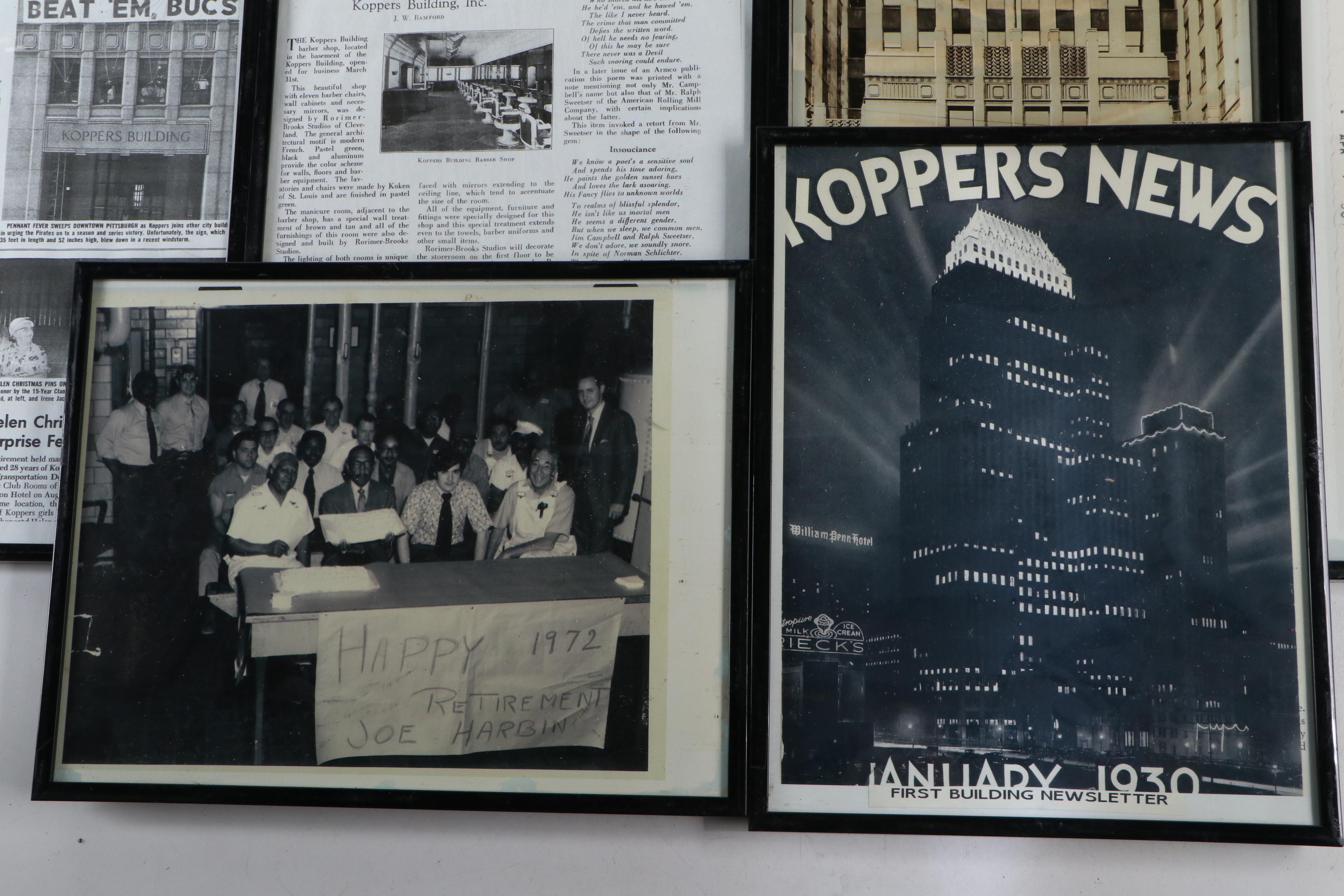 Photographs and News Articles Relating to Pittsburgh's Koppers Tower