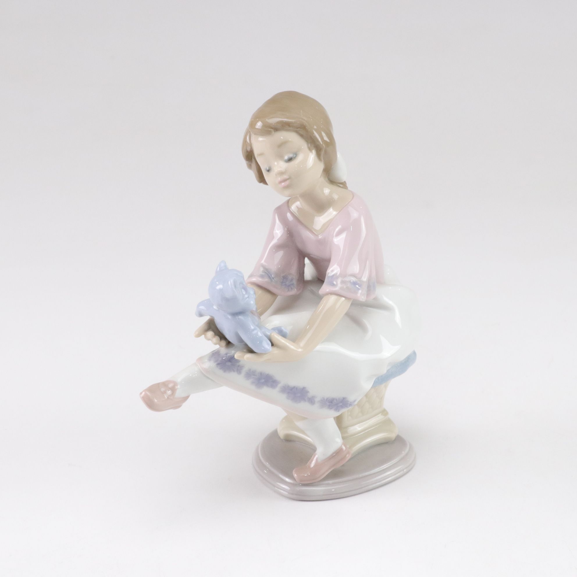 Lladró "Best Friend" and "Belinda With Her Doll" Porcelain Figurines, 1978-1993