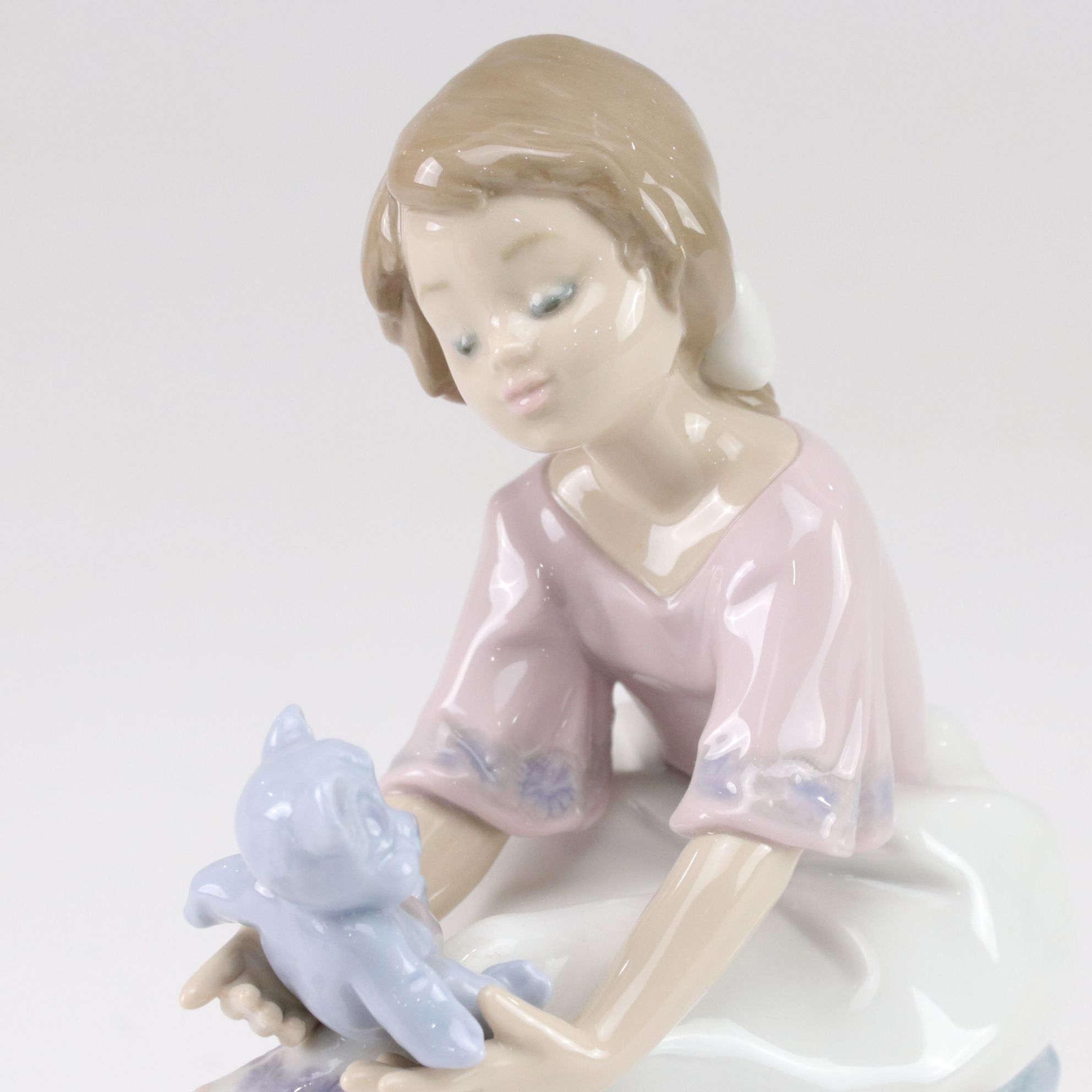Lladró "Best Friend" and "Belinda With Her Doll" Porcelain Figurines, 1978-1993