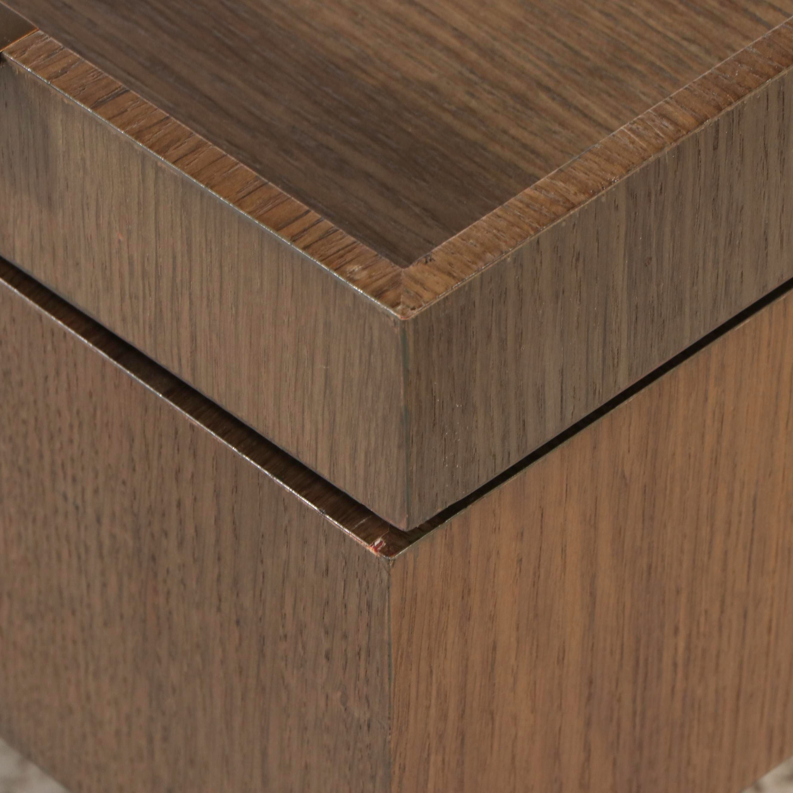 Theodore Alexander Modernist Style Coffee Table with Trays