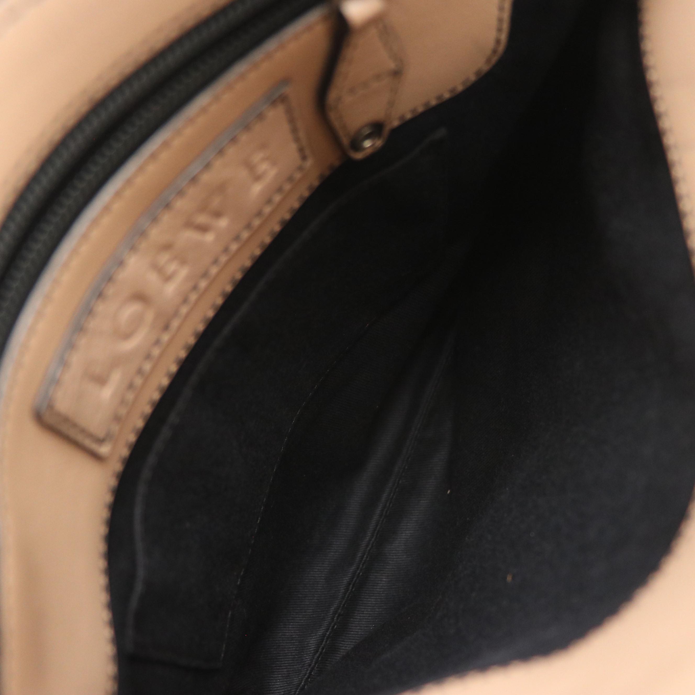 Loewe Crossbody Bag in Anagram Print Coated Canvas and Leather