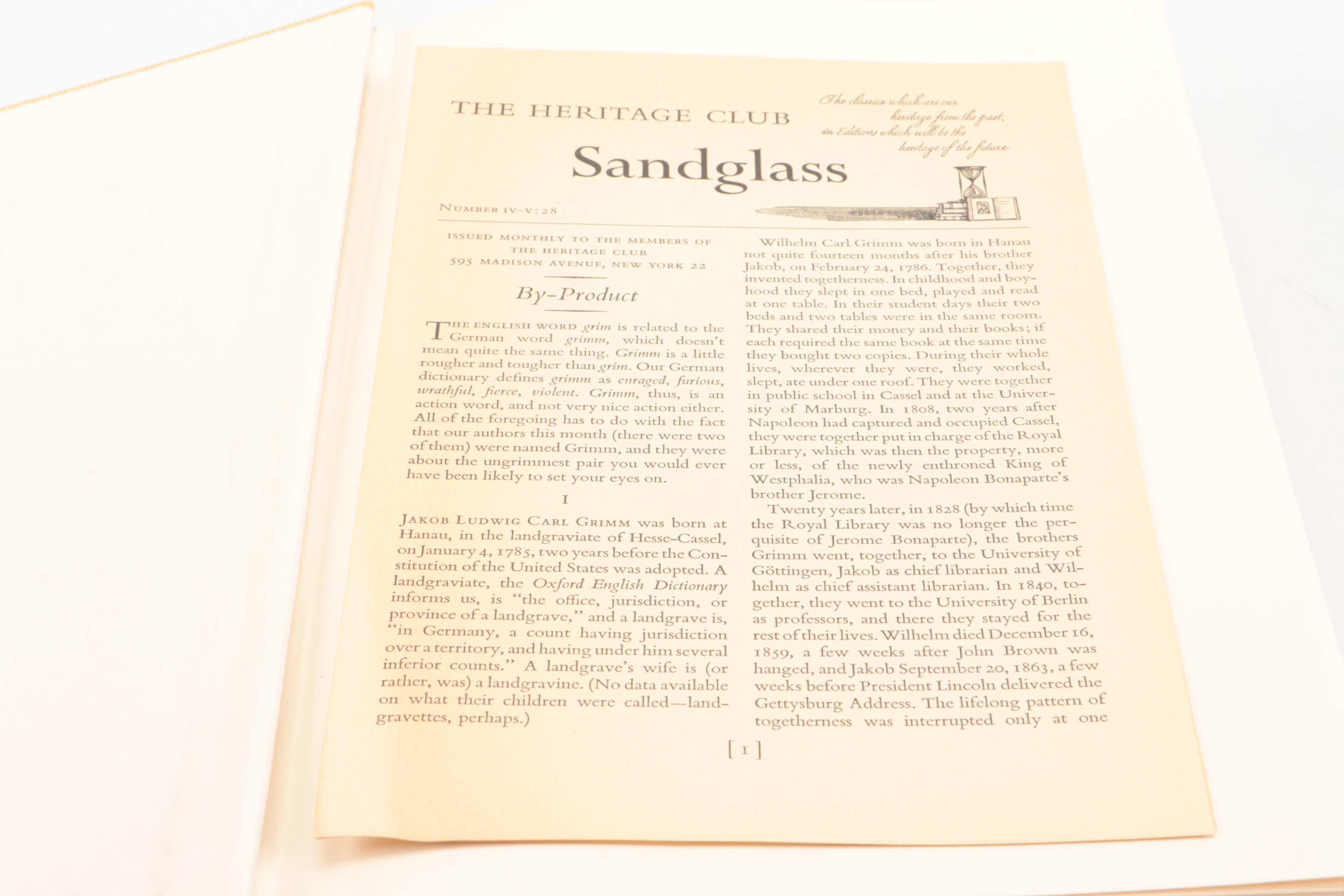 Heritage Press "Grimm's Fairy Tales" Edited by the Untermeyers and More Books