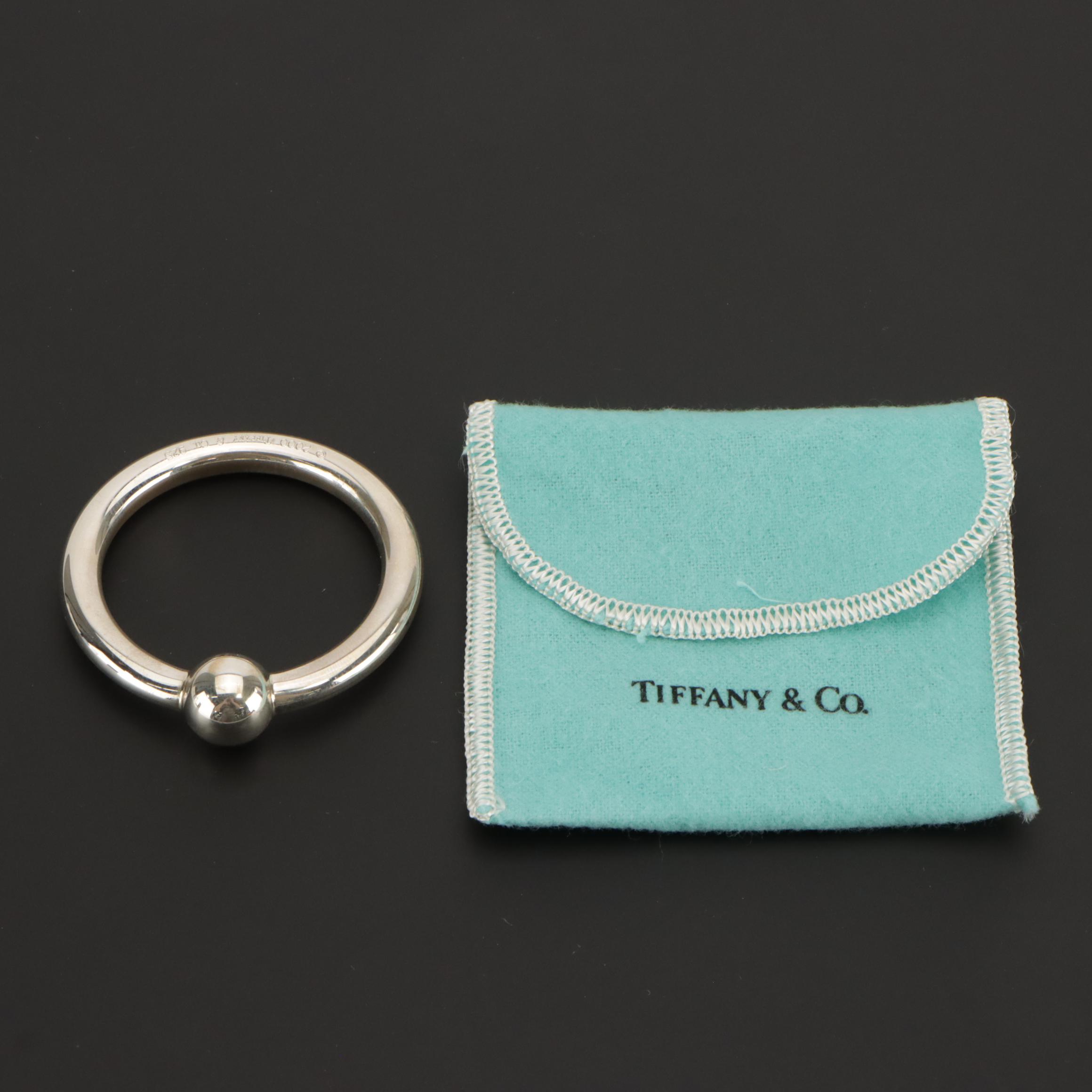 Tiffany & Co. Sterling Silver Baby Rattle