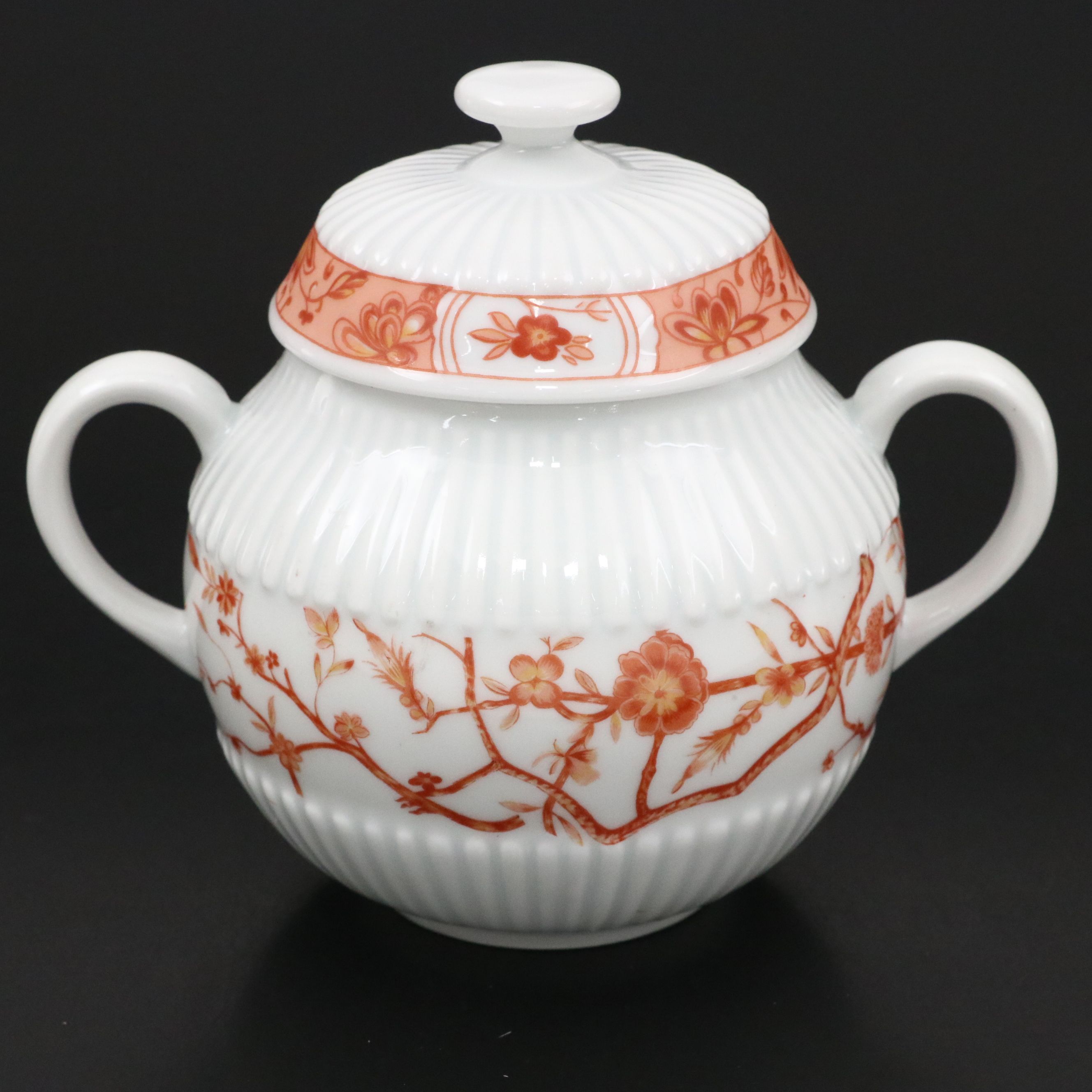 Fitz & Floyd "Bordure Rogue" and Ceralene Porcelain Teaware, 1975