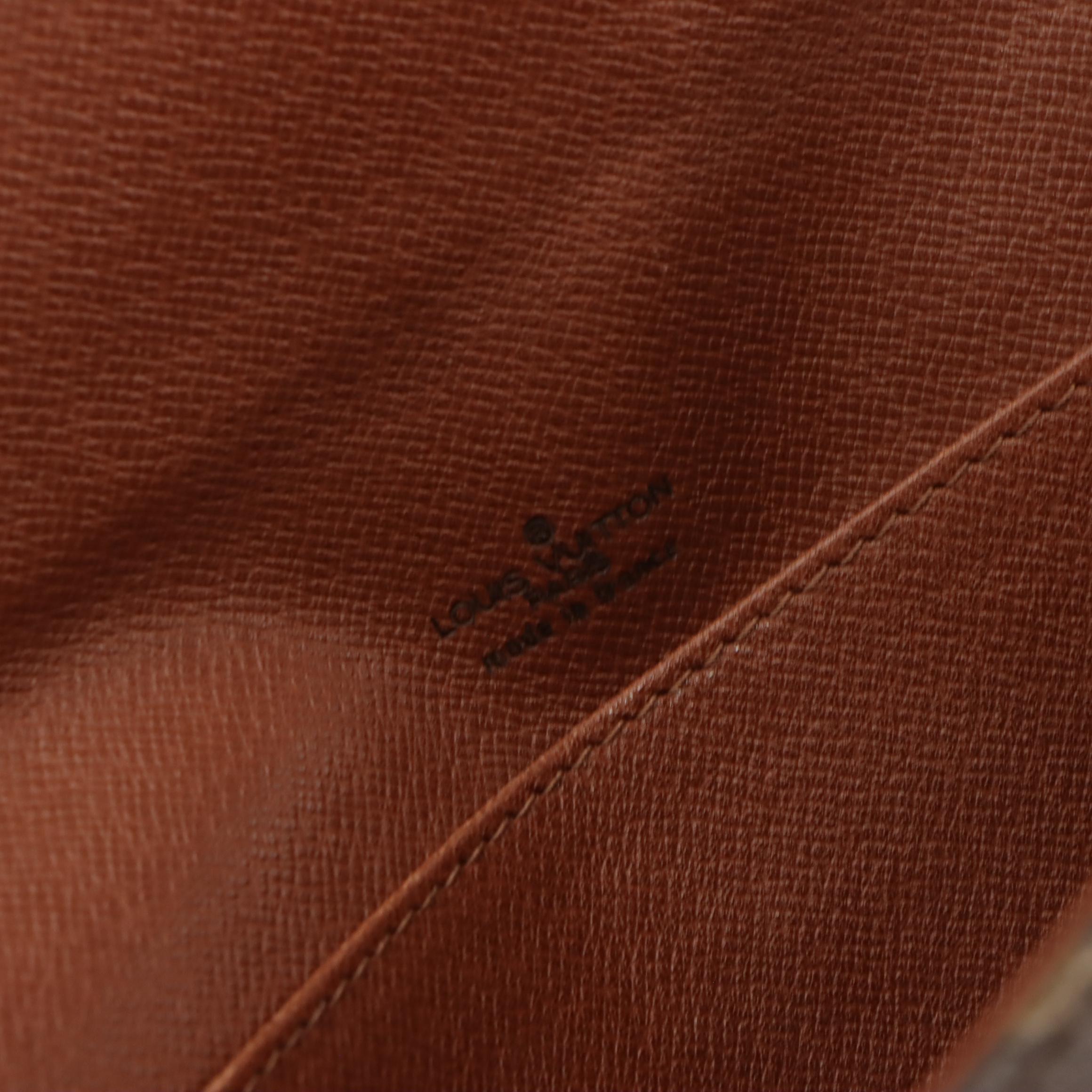 Louis Vuitton Lena Pochette Envelope Clutch in Monogram Canvas and Leather